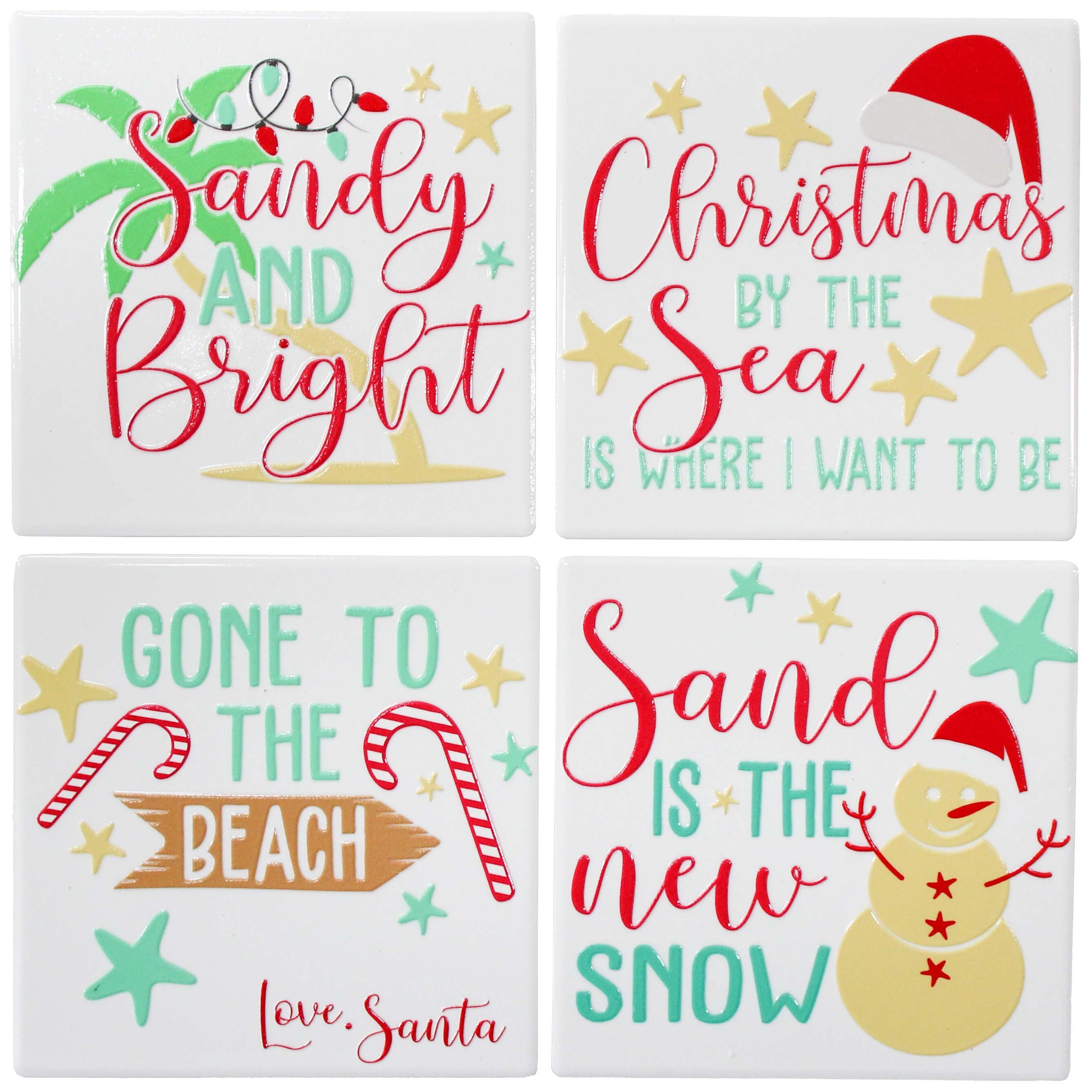 Coasters Xmas by the Sea