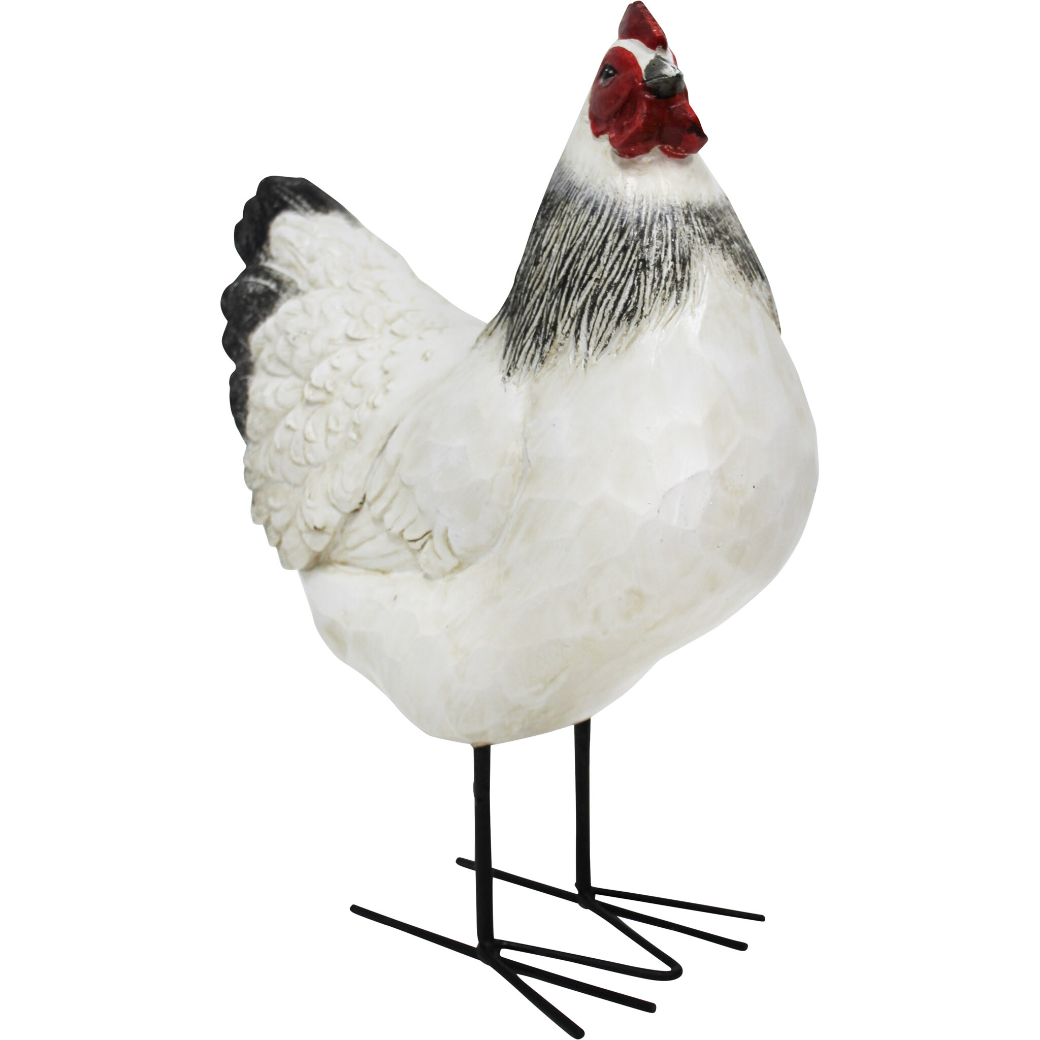 Tall White Hen