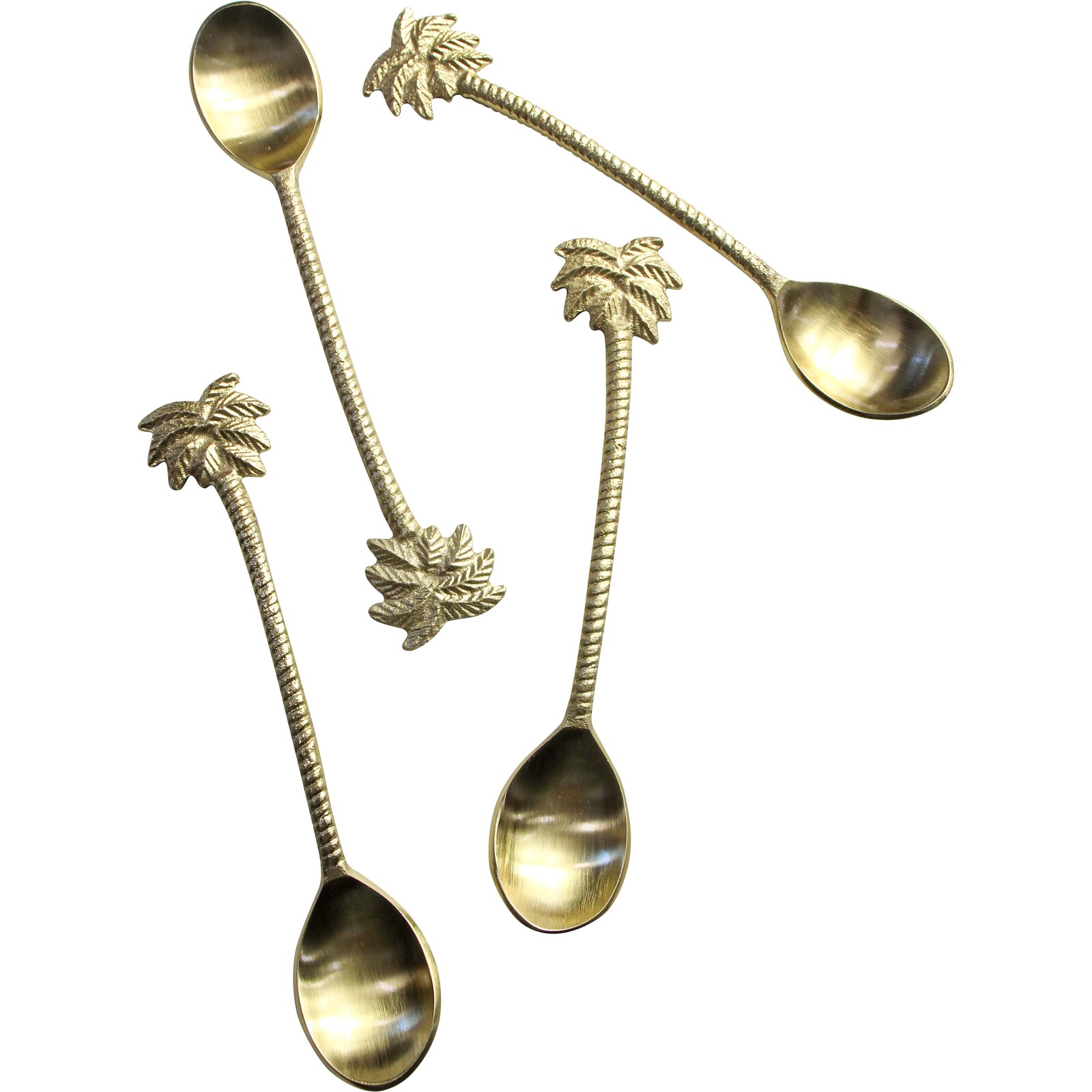 Palm Tree Spoons S/4