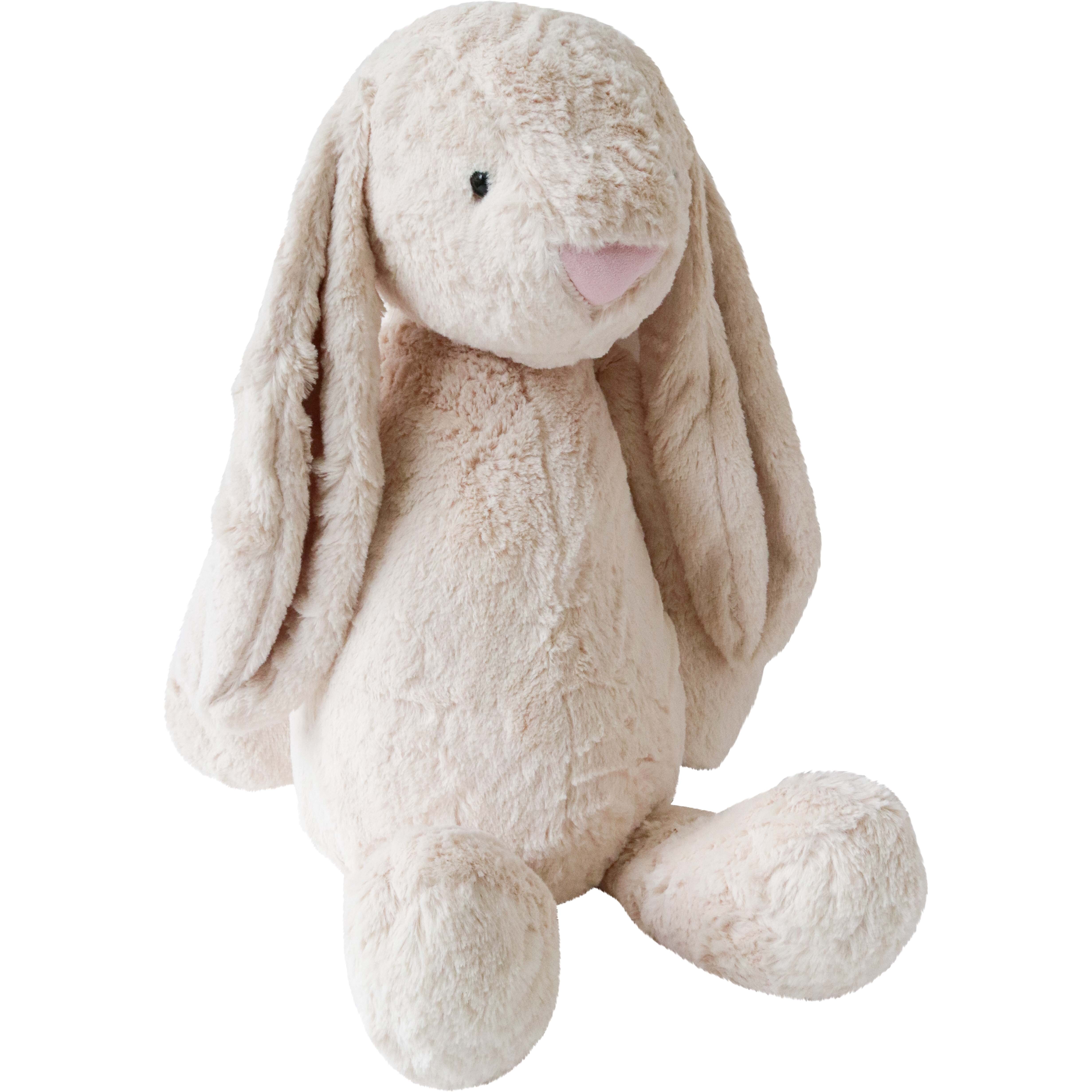 Plush Bunny Lrg Beige