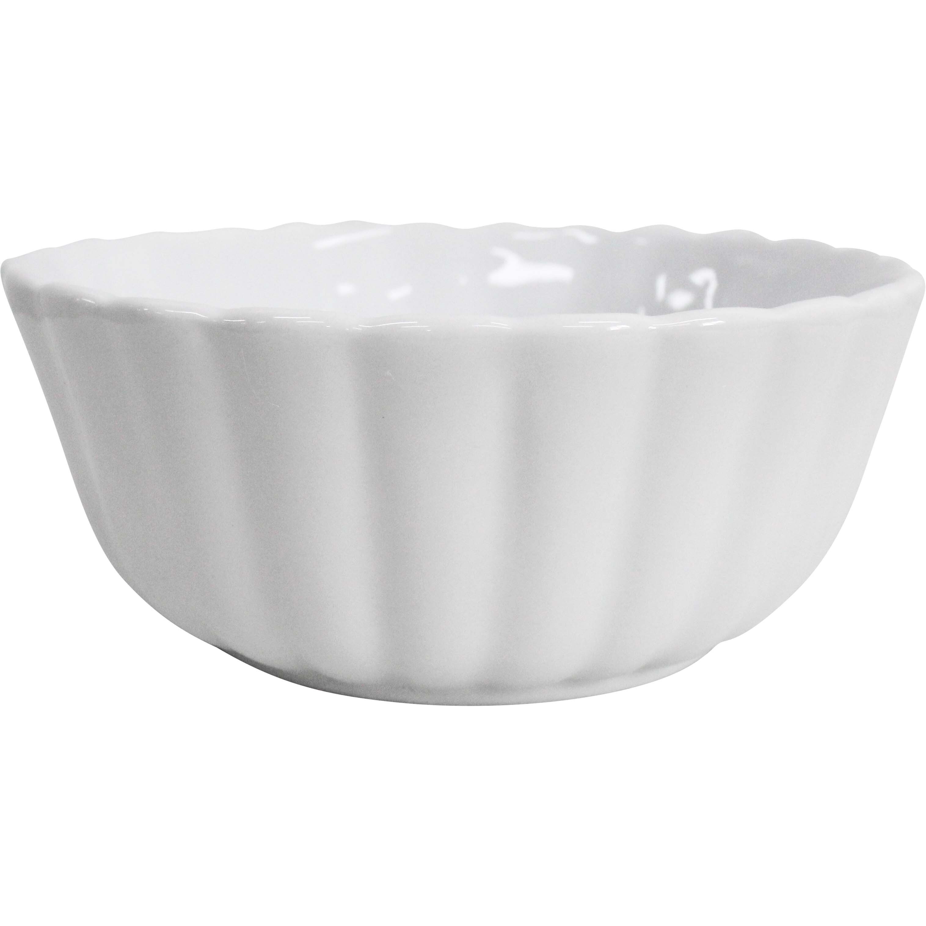 Bowl Belle Side White