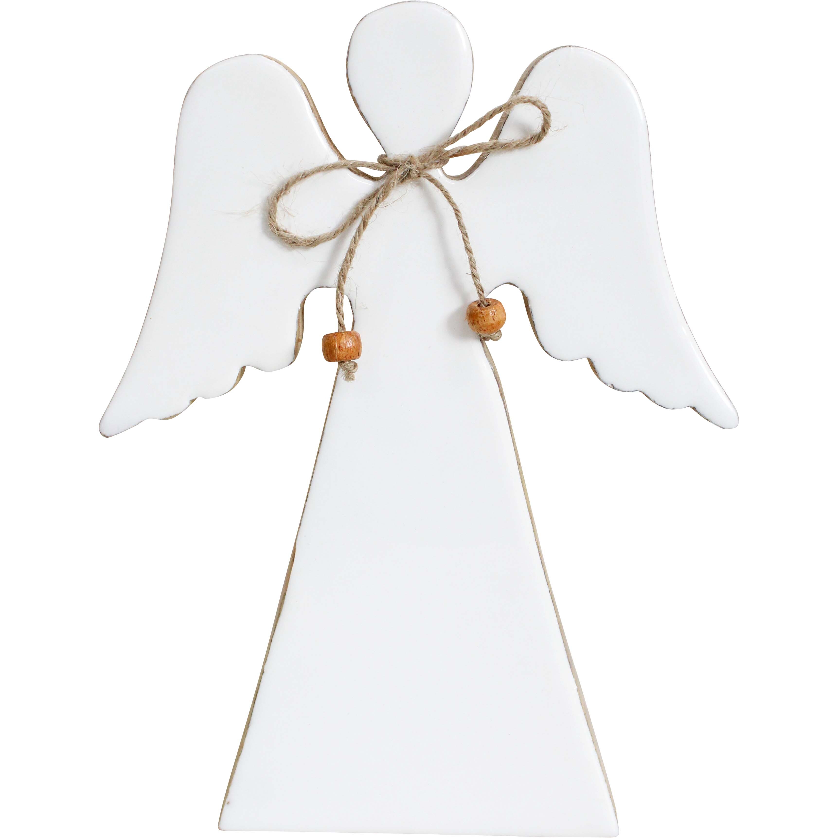 Angel Lrg White 