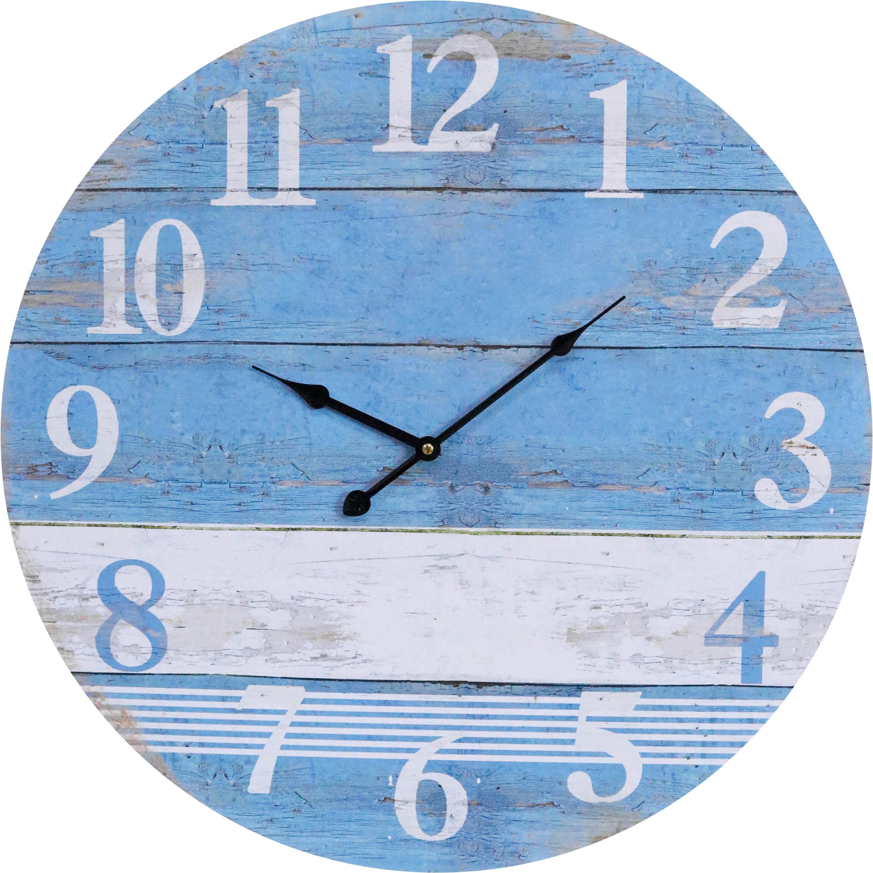 Clock Beach House 58cm