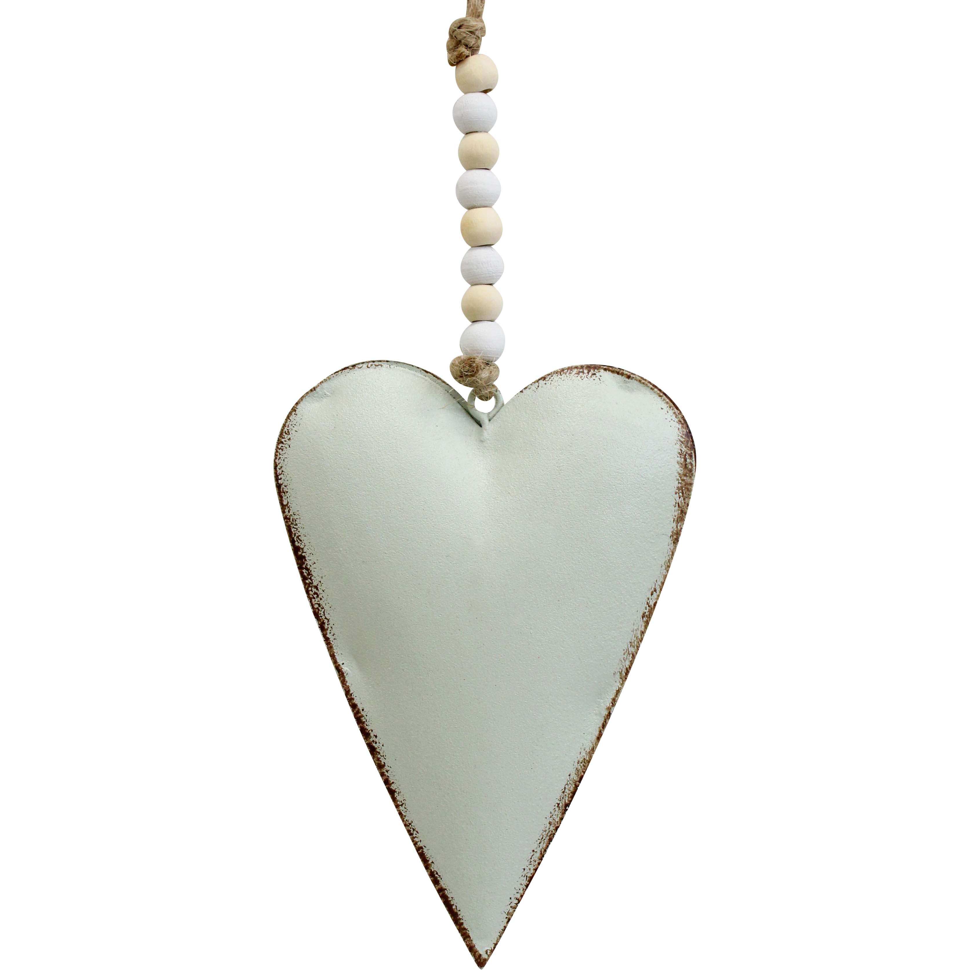 Hanging Heart Soft Blue