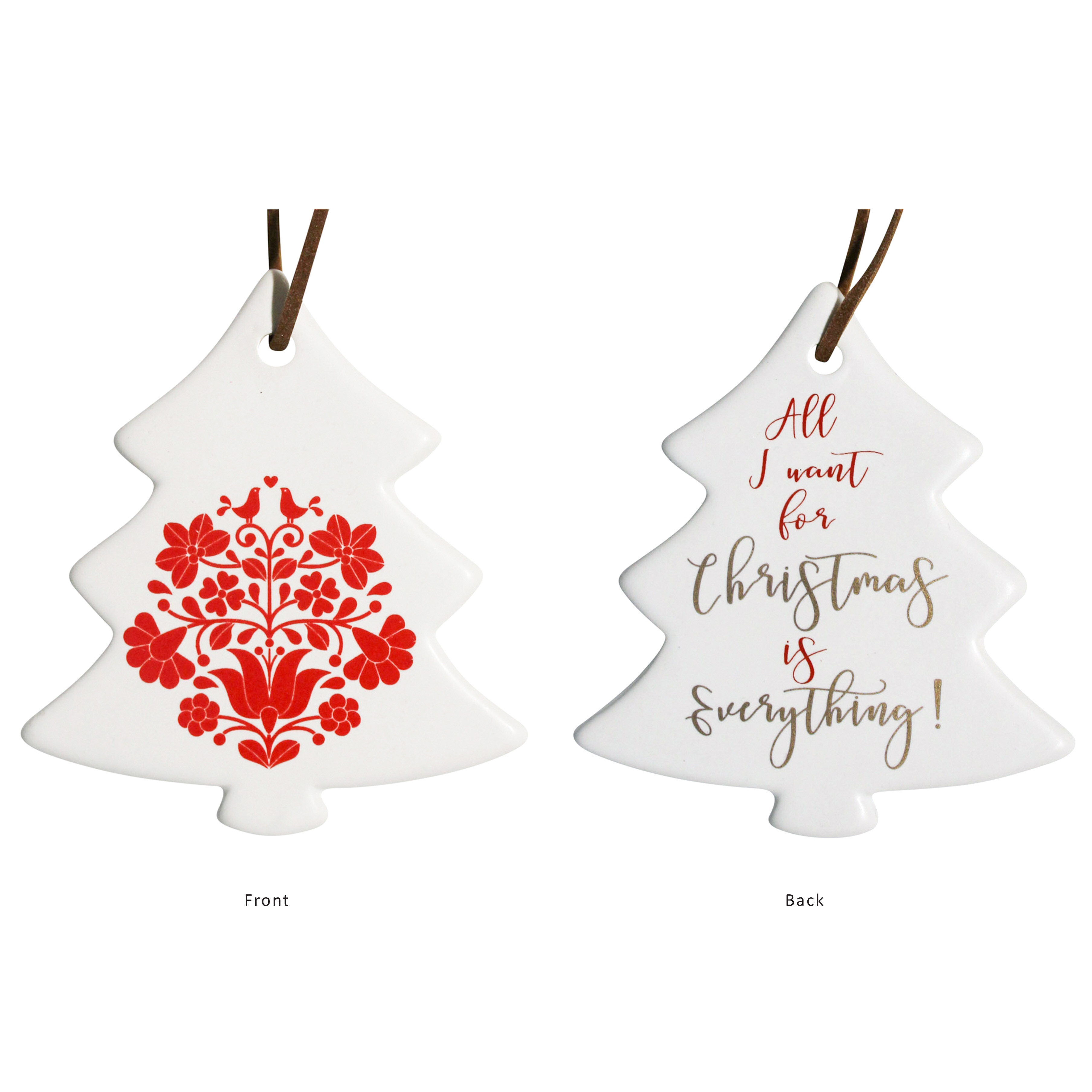 Hang Tree Red Wreath