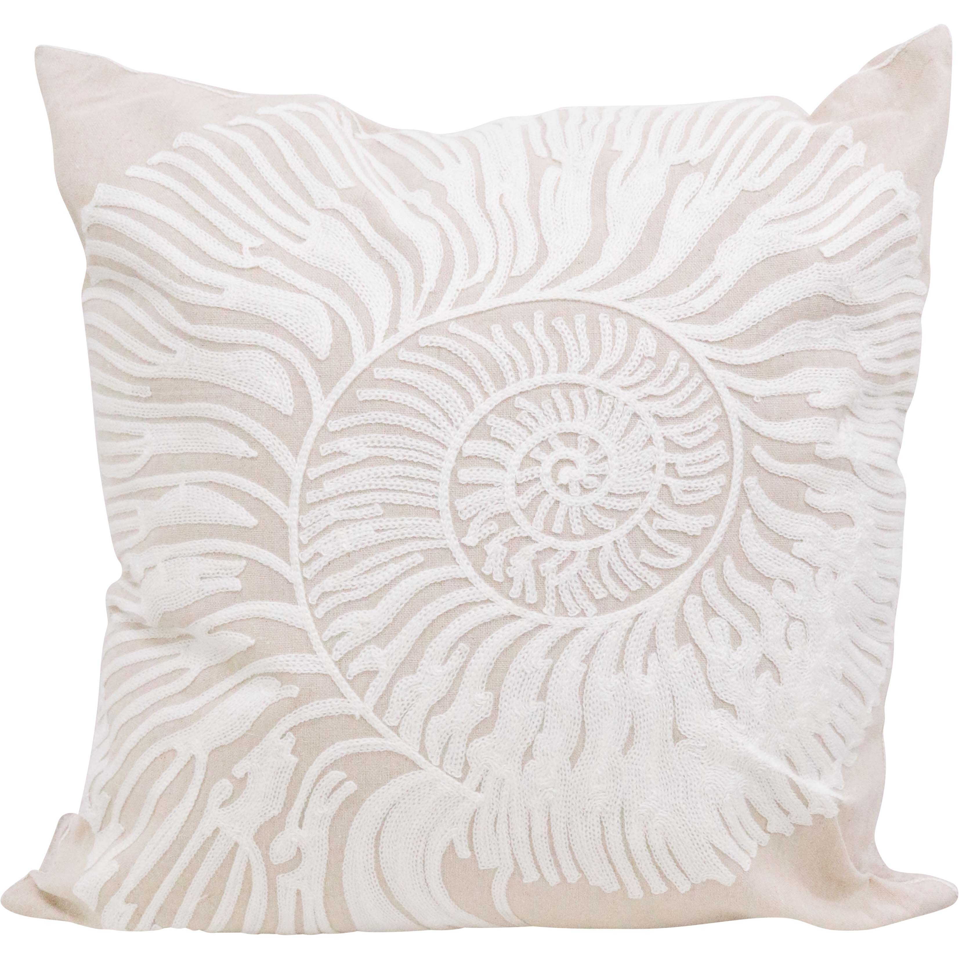 Cushion Spiral Shell Natural