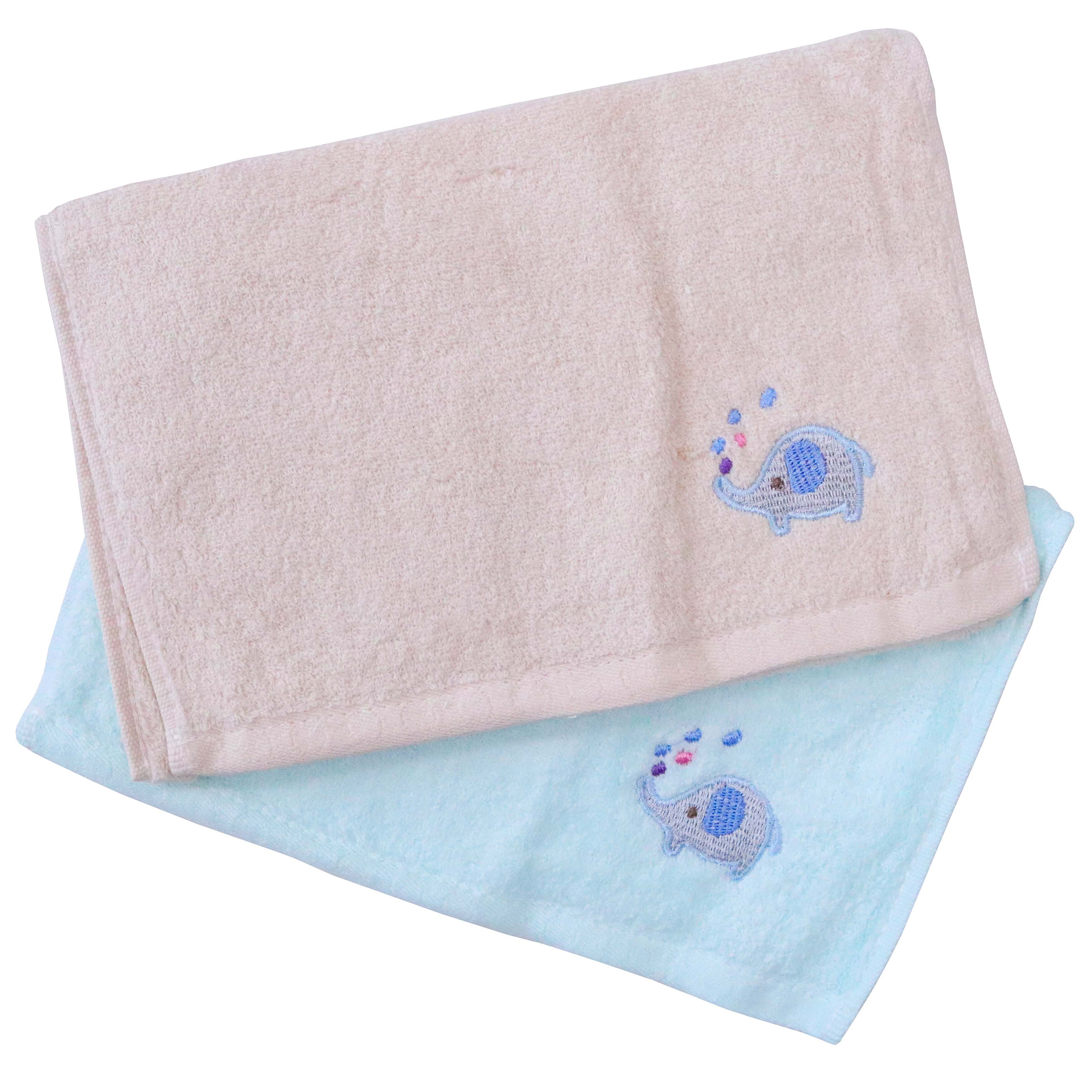 Hand Towel S/2 Elephant