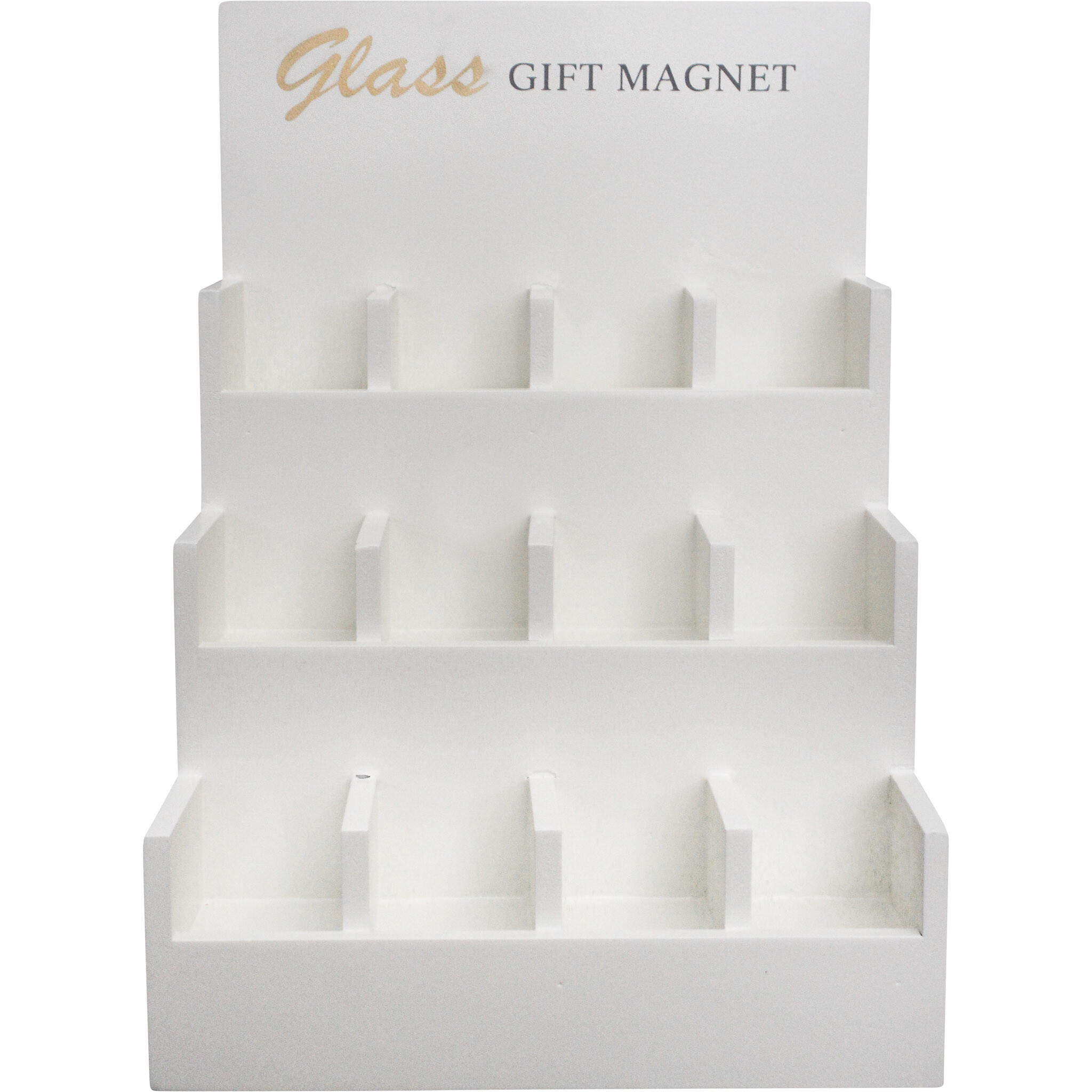 Display Box Individual Magnet White