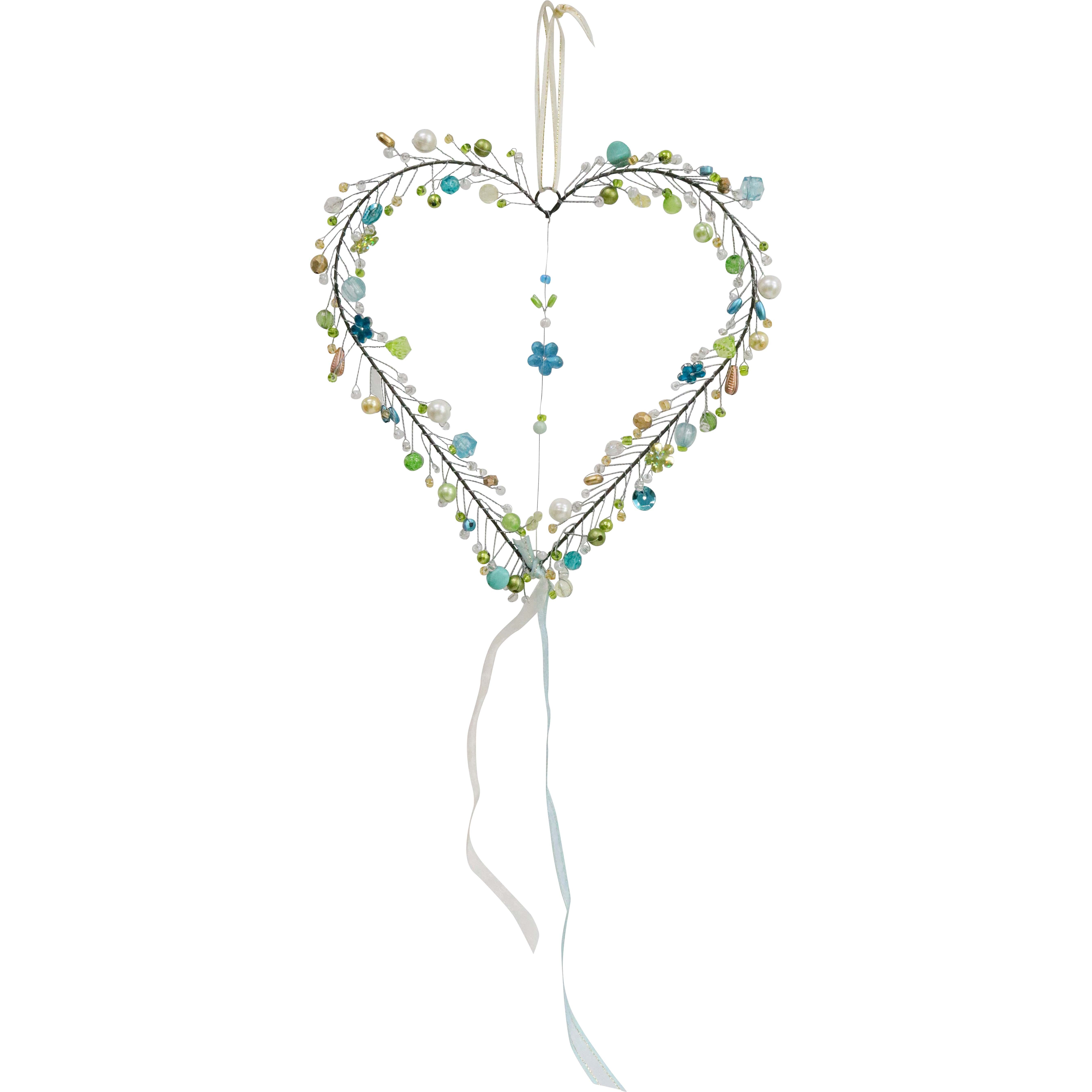 Beaded Heart Breeze