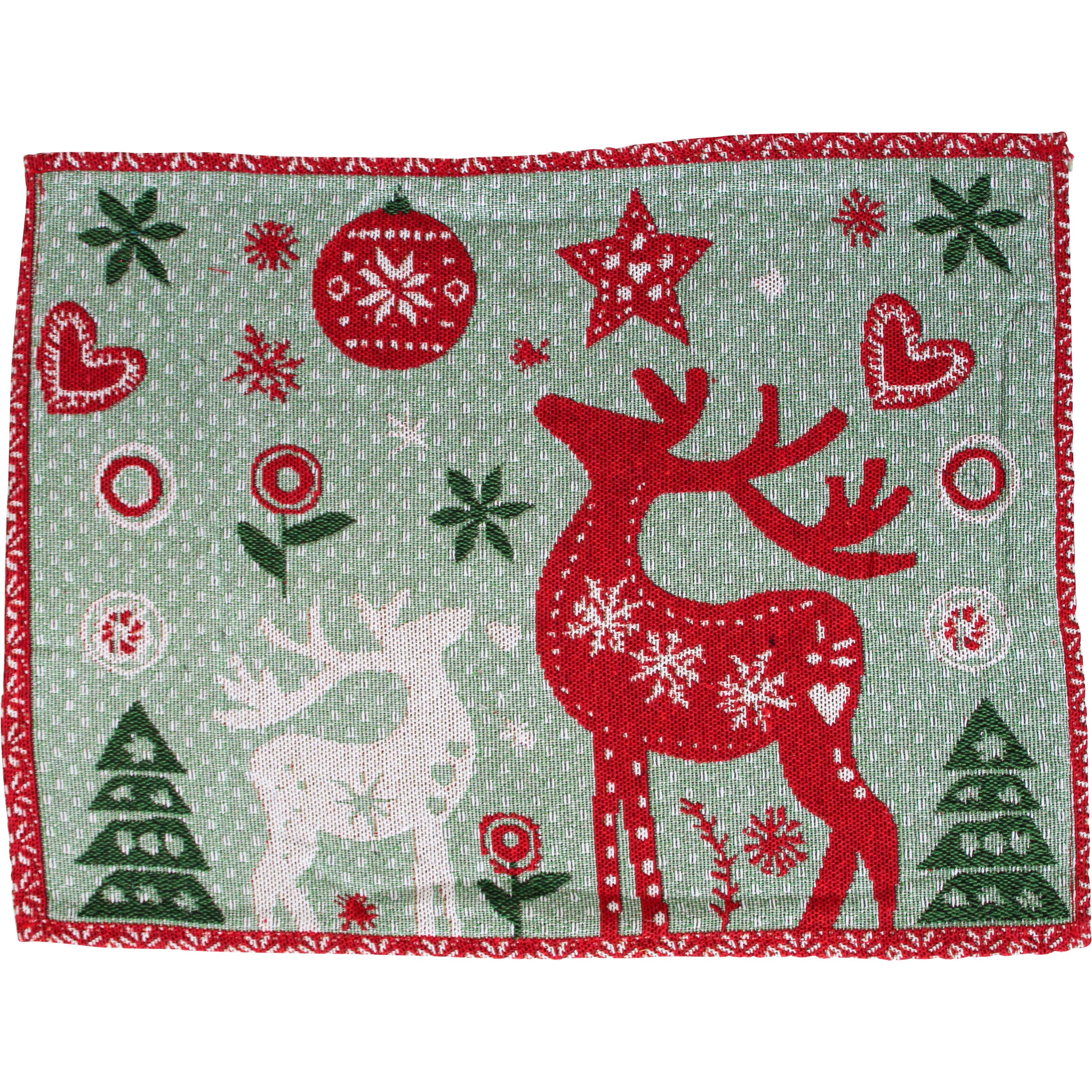 Placemat Festival Reindeer