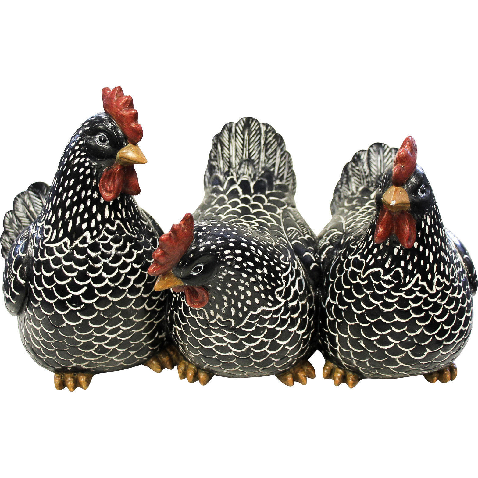 Three Chicken Friends