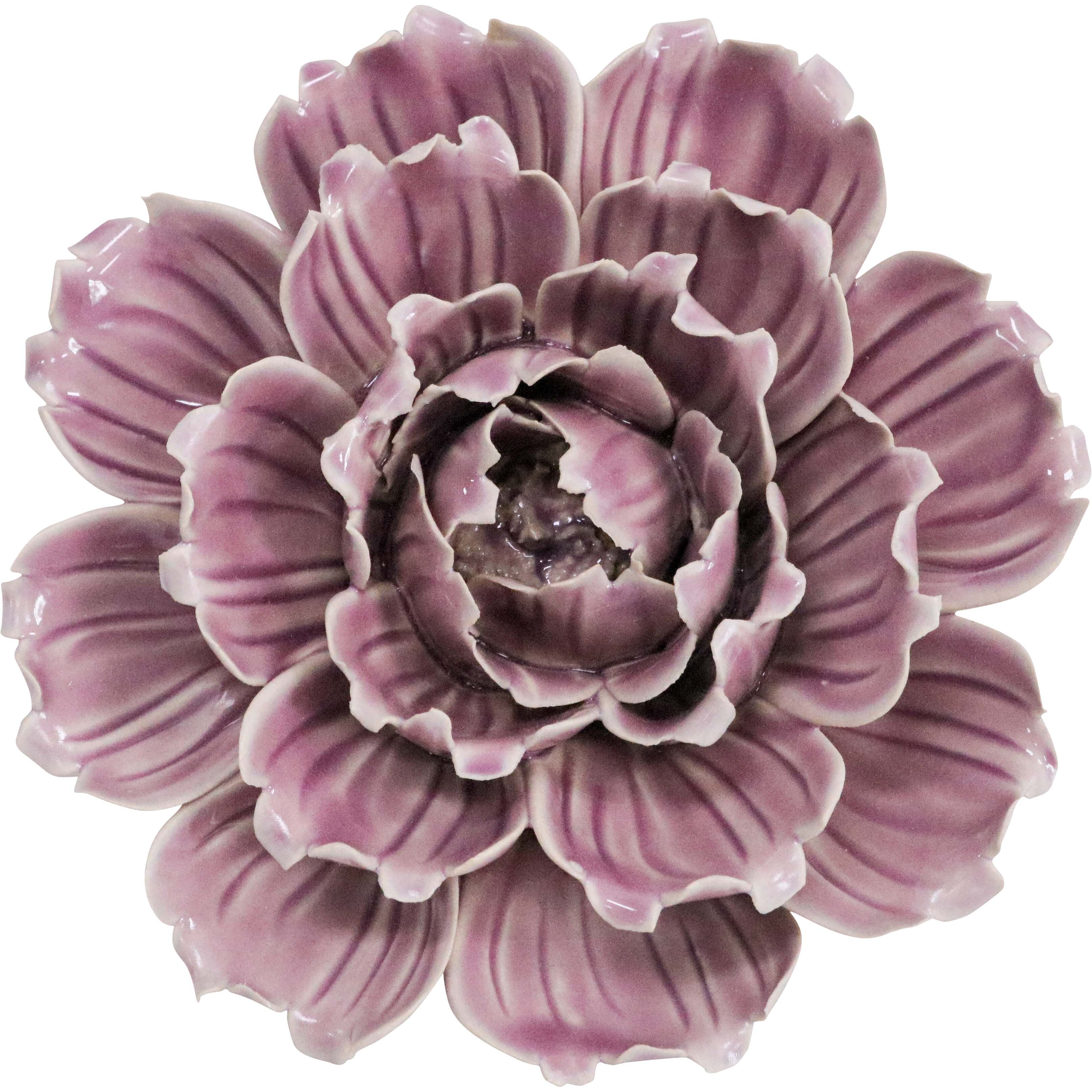 Ceramic Cabbage Mauve