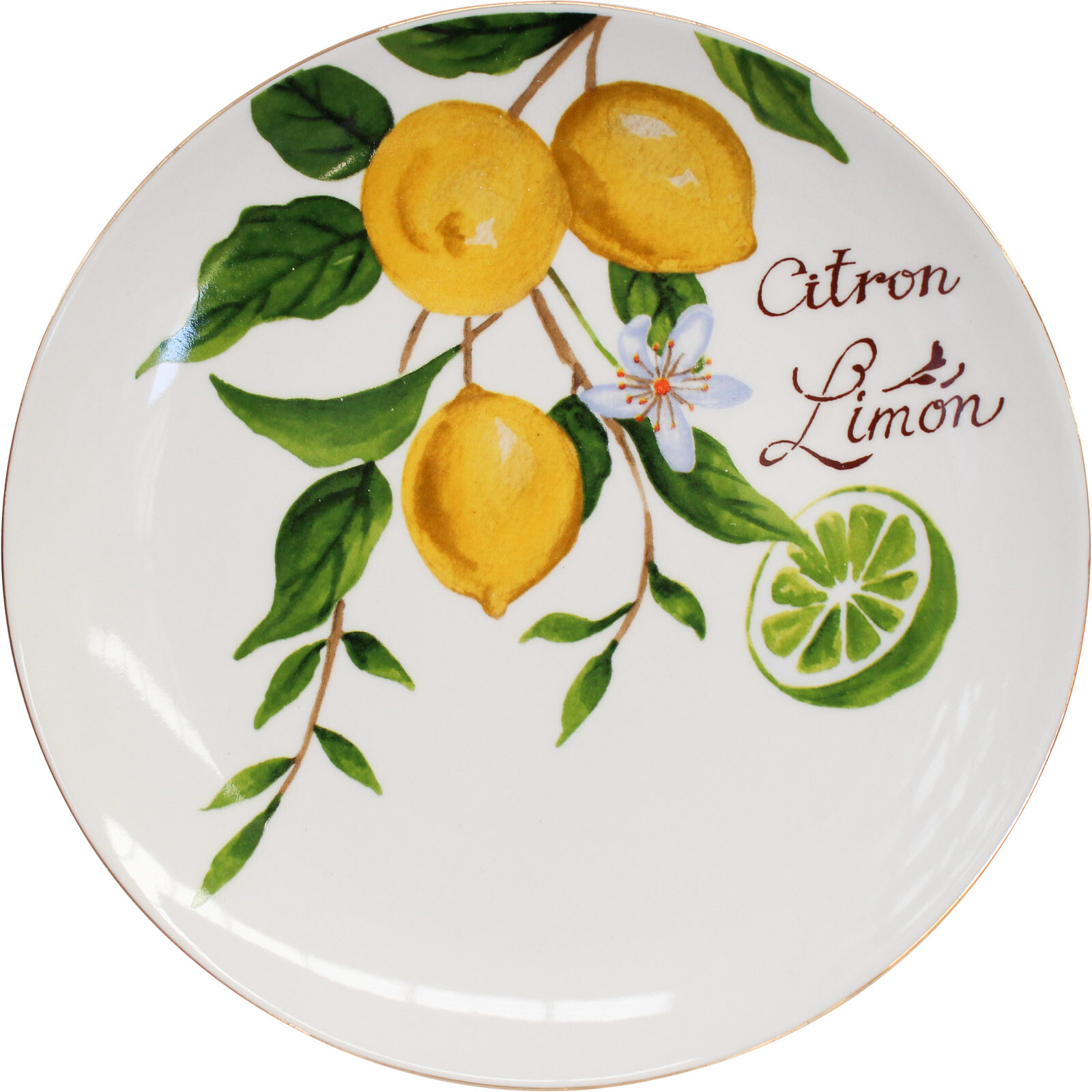 Plate Lemon