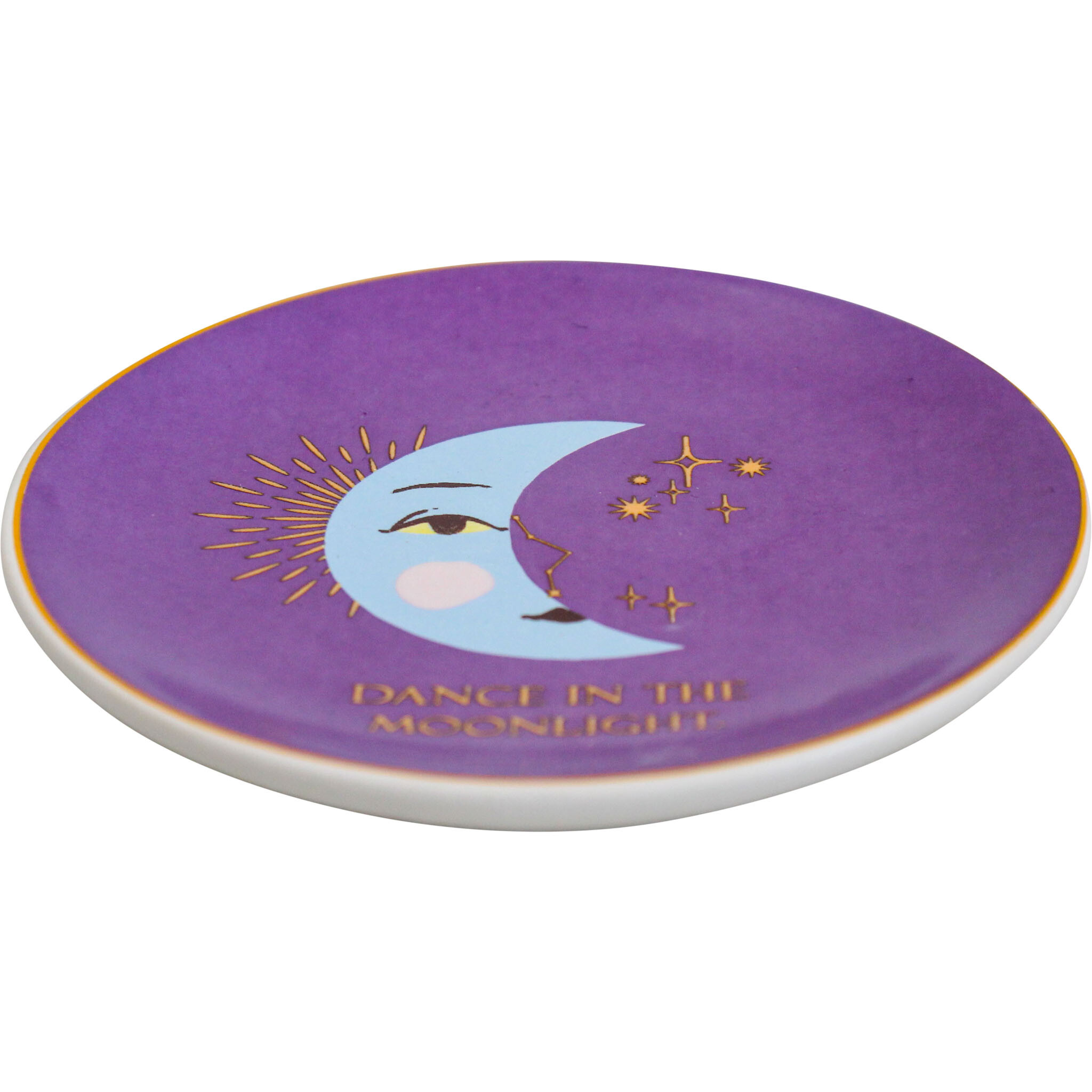 Trinket Plate Moon Astrology