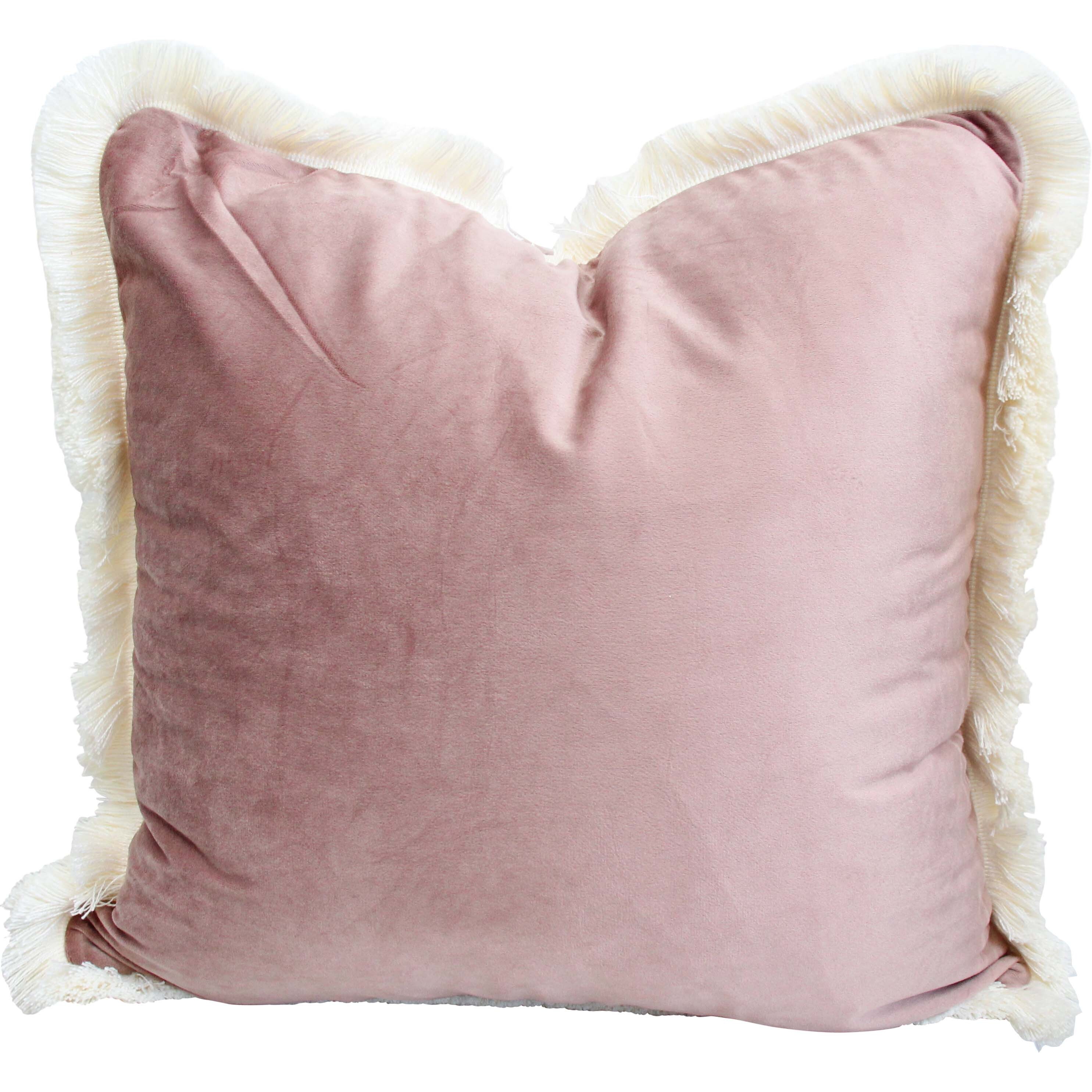 Cushion Velvet Dusty Rose