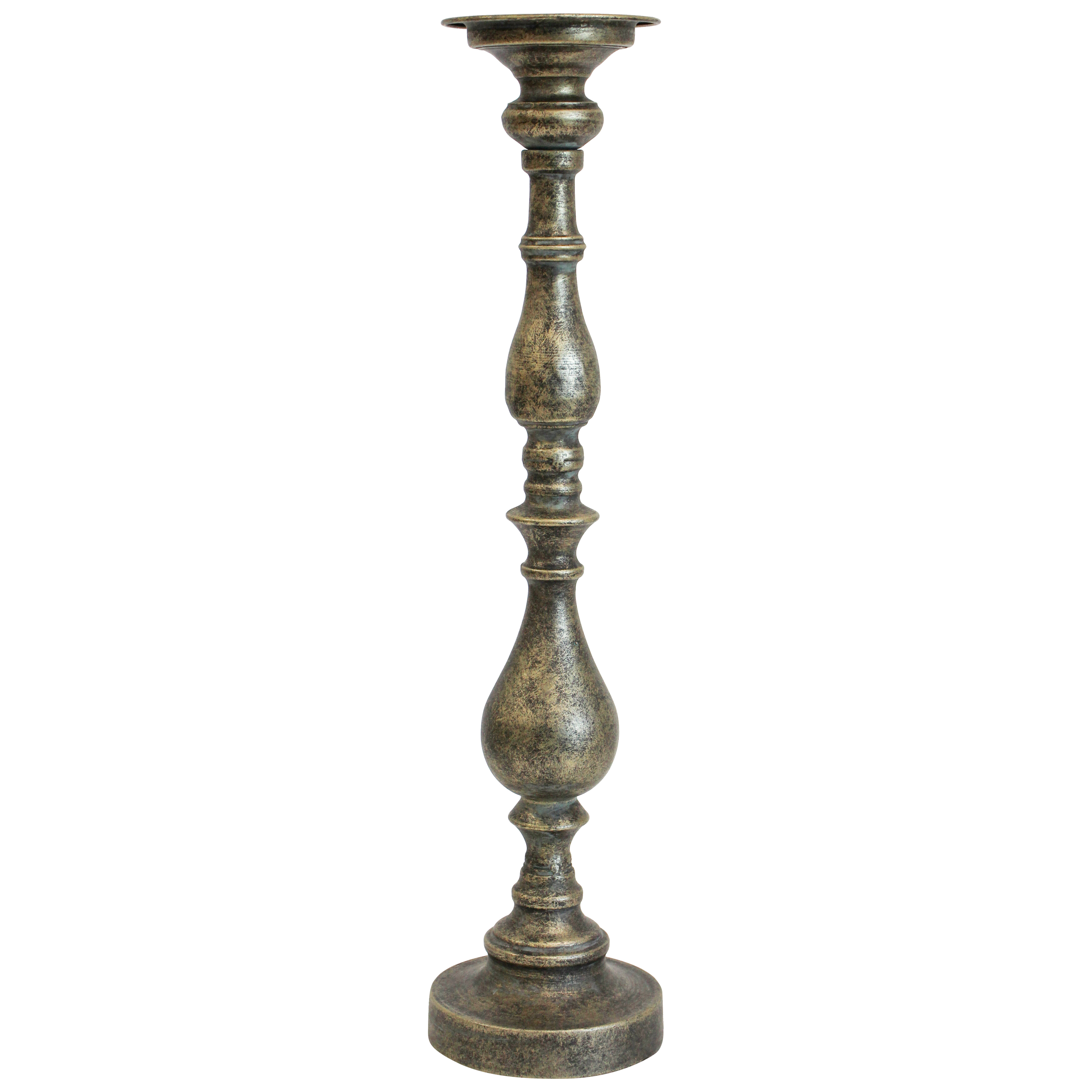 Candle Holder Antiqued 54cm