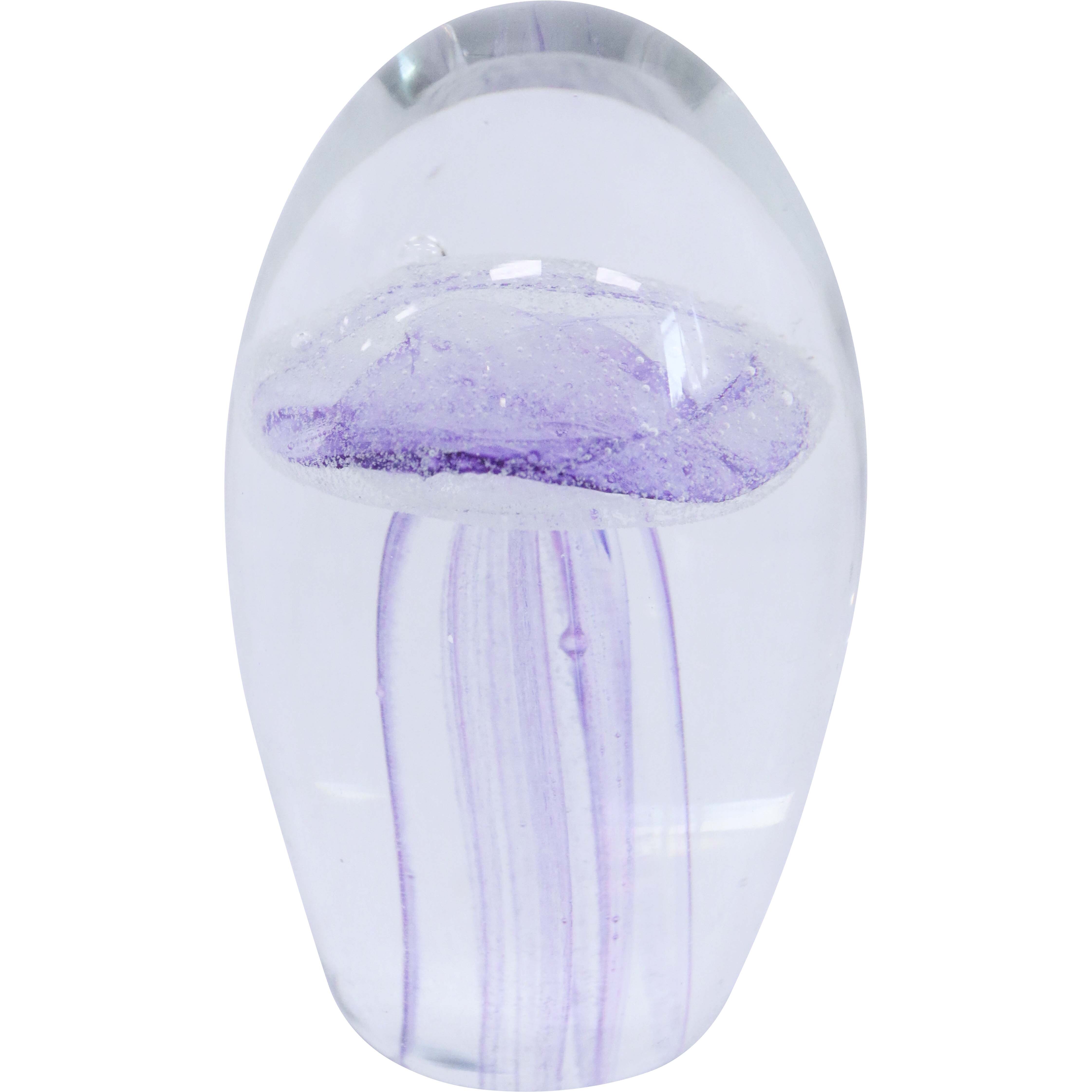 Glass Jellyfish Sml Lilac