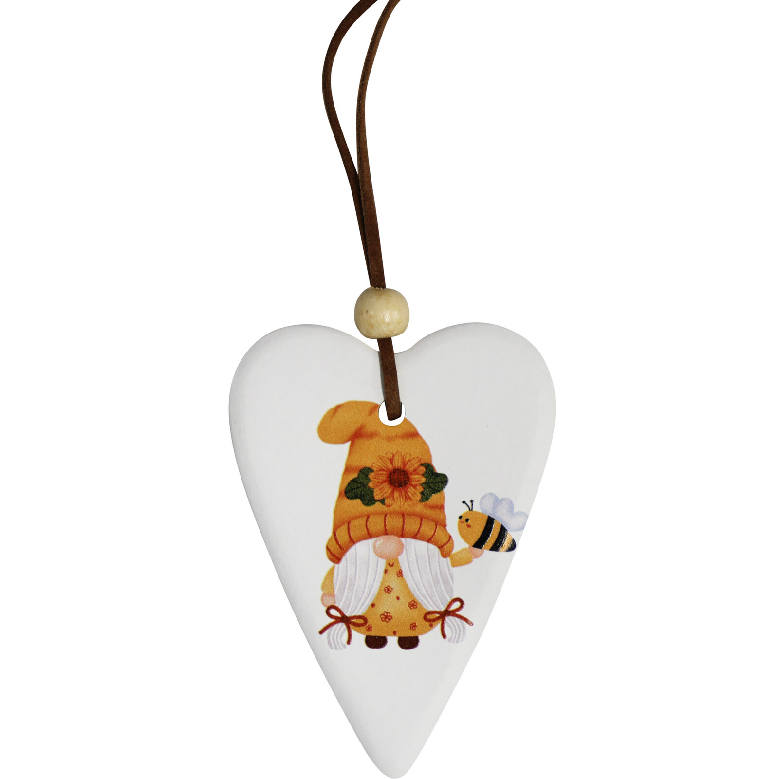 Gift Heart Sunflower Gnome 