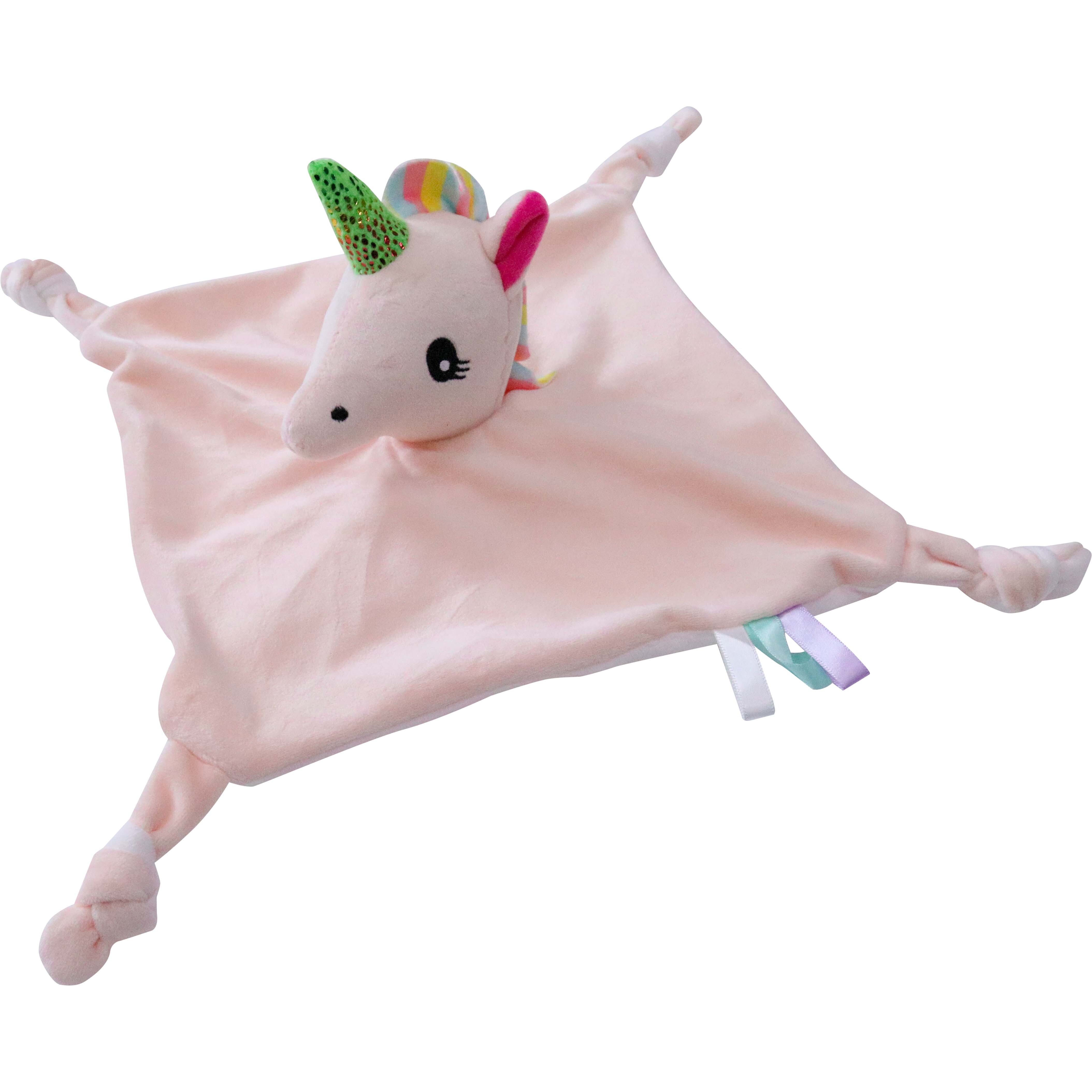 Comforter Blankie/ Rattle Unicorn