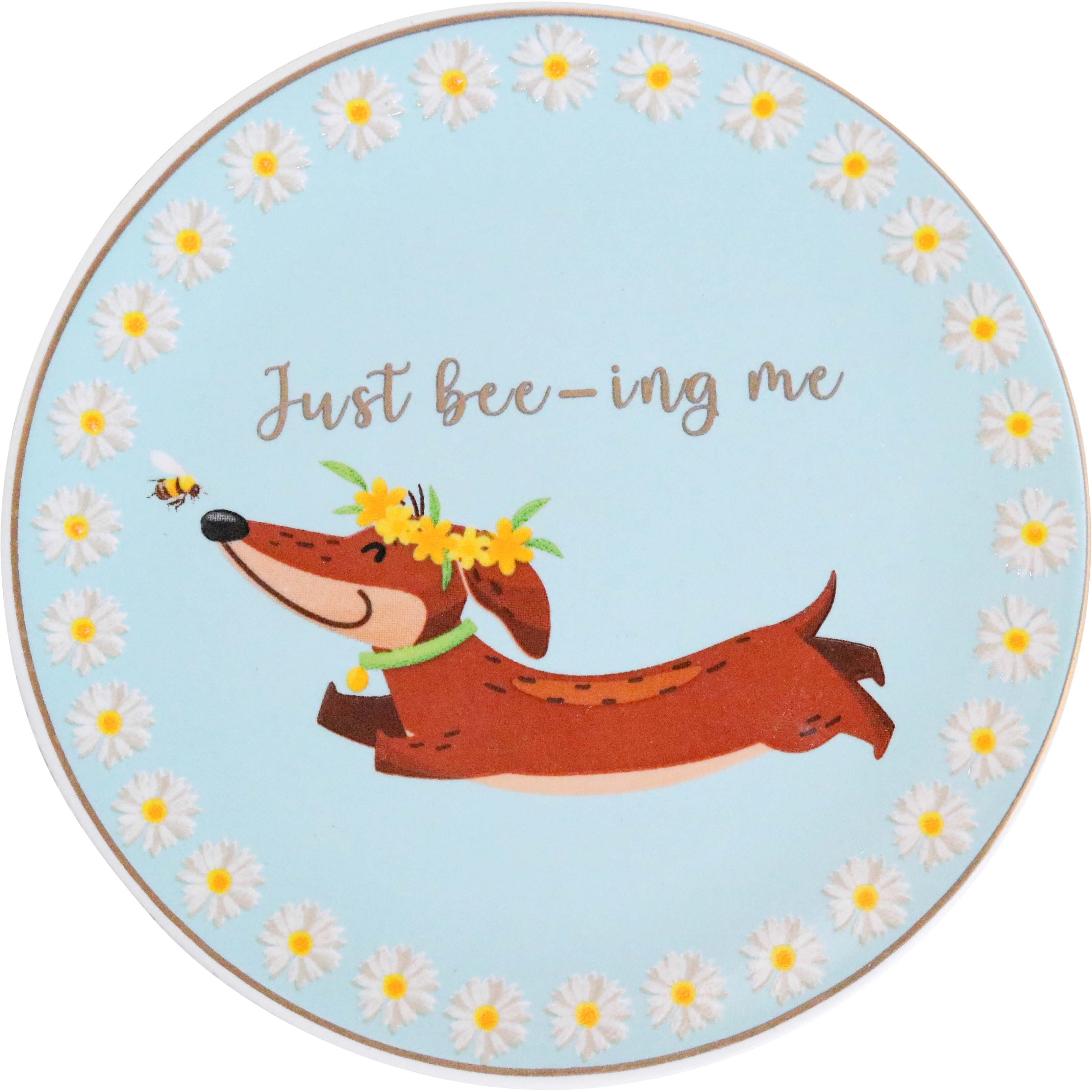 Gift Dish Dachshund Bee Me