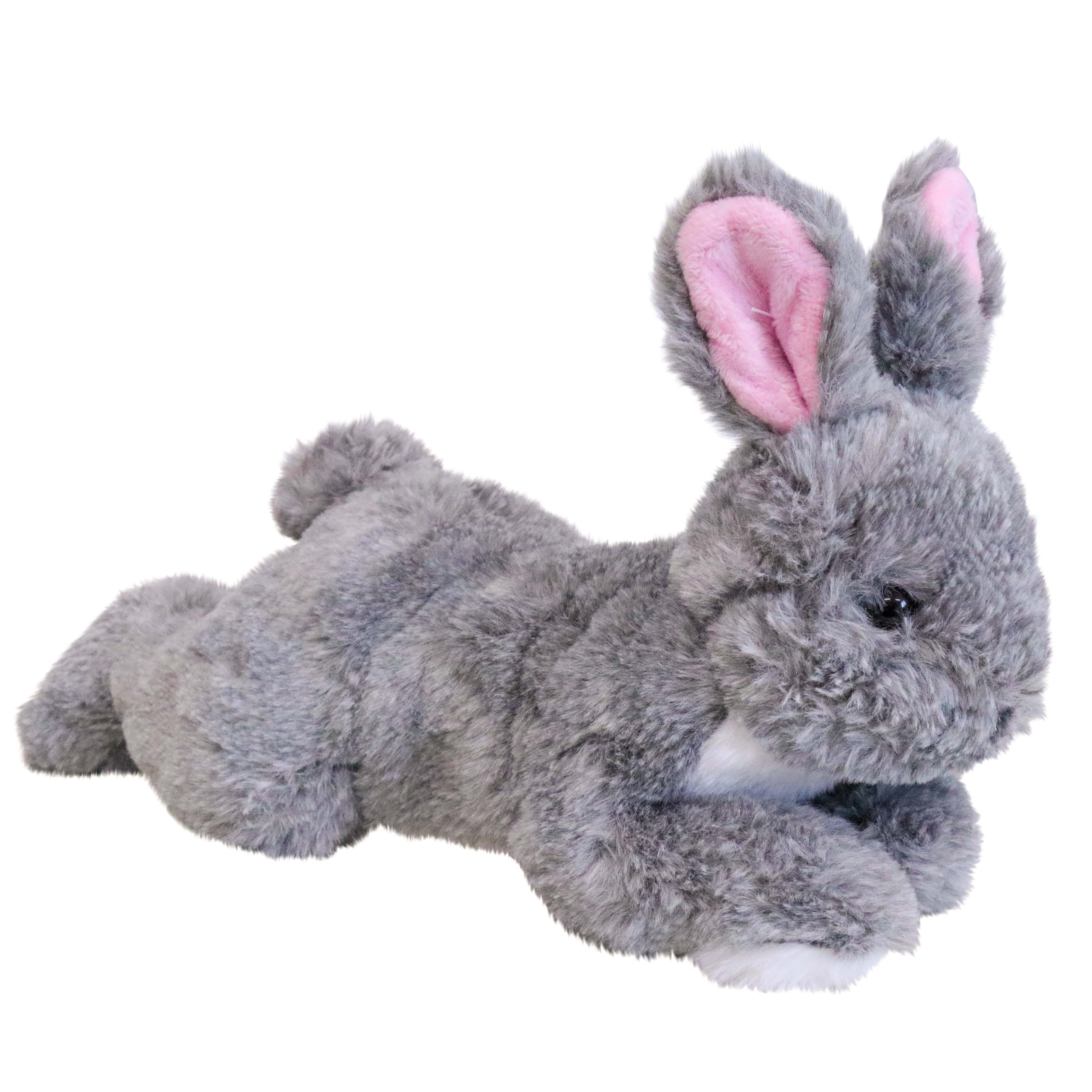 Plush Belly Bunny Grey