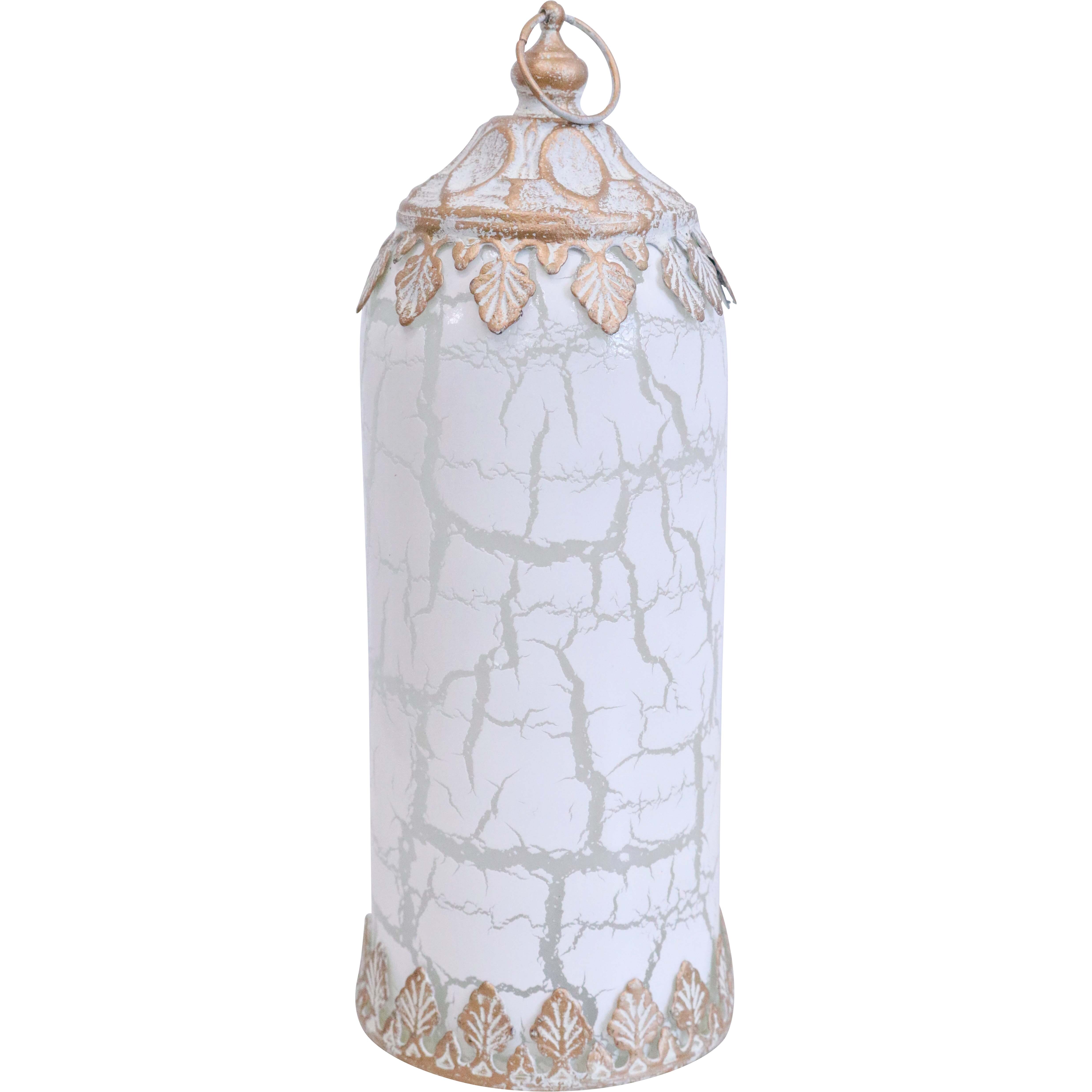 Lantern LED Tall Crackle