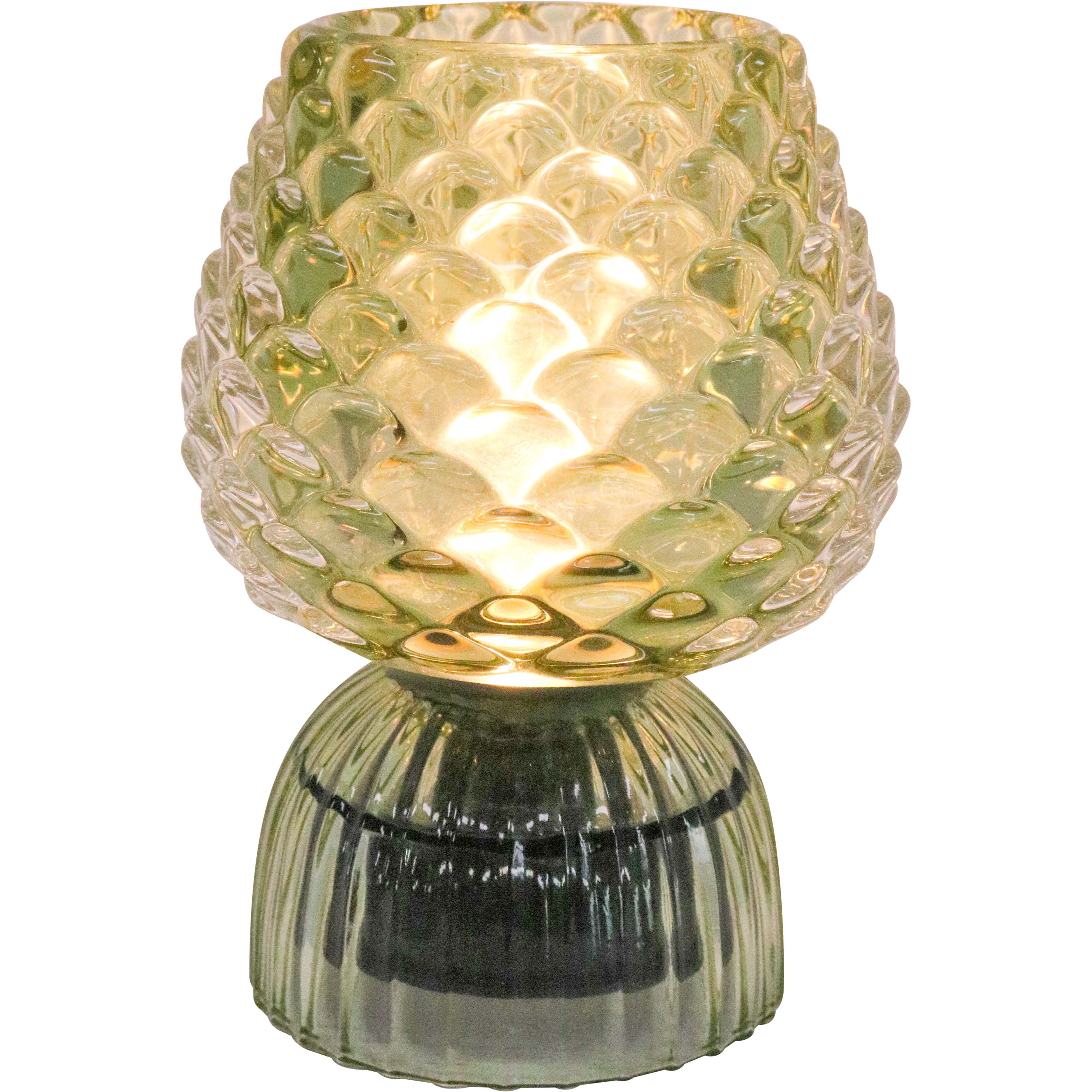 LED Glass Lamp Sage