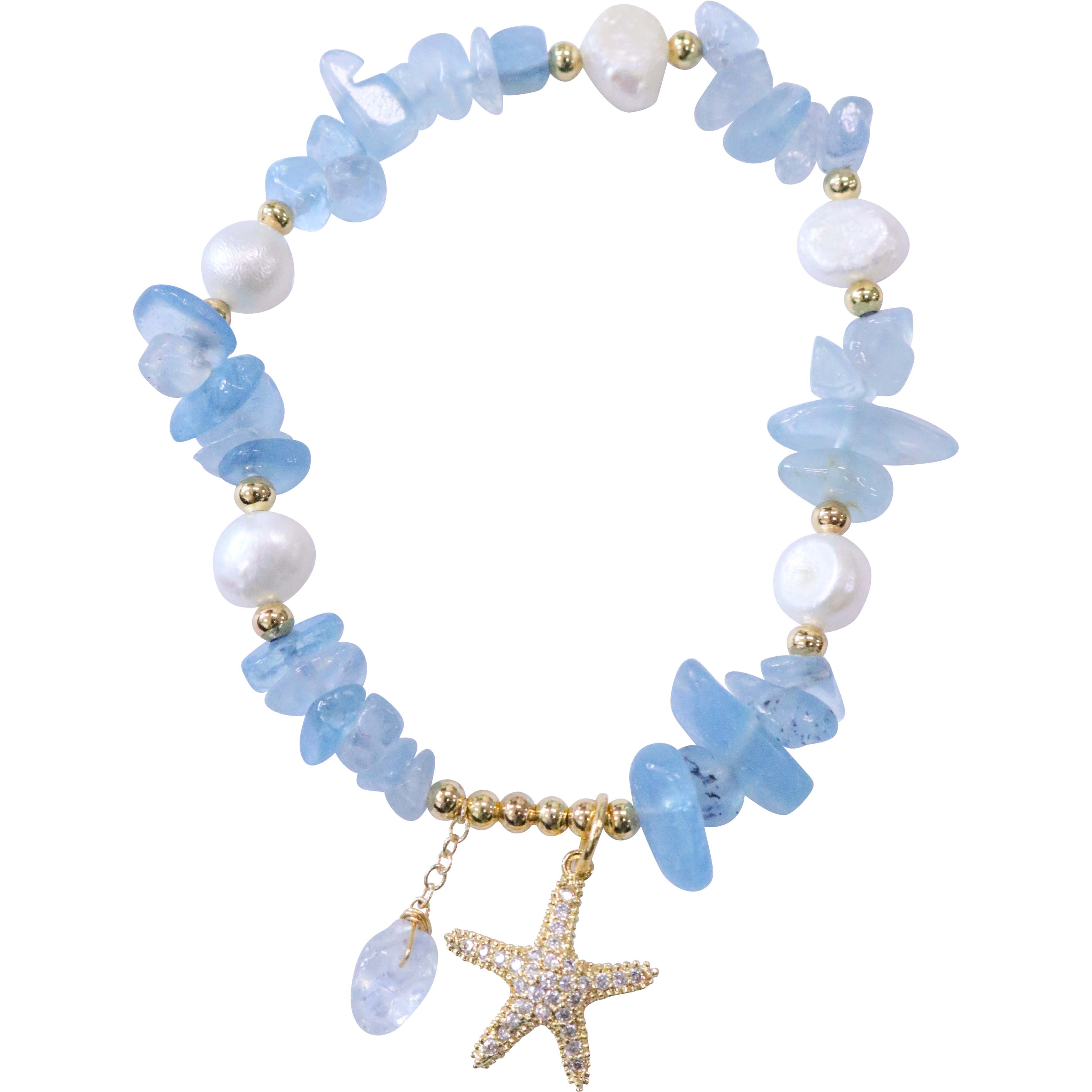 Bracelet Freshwater Pearl Sky