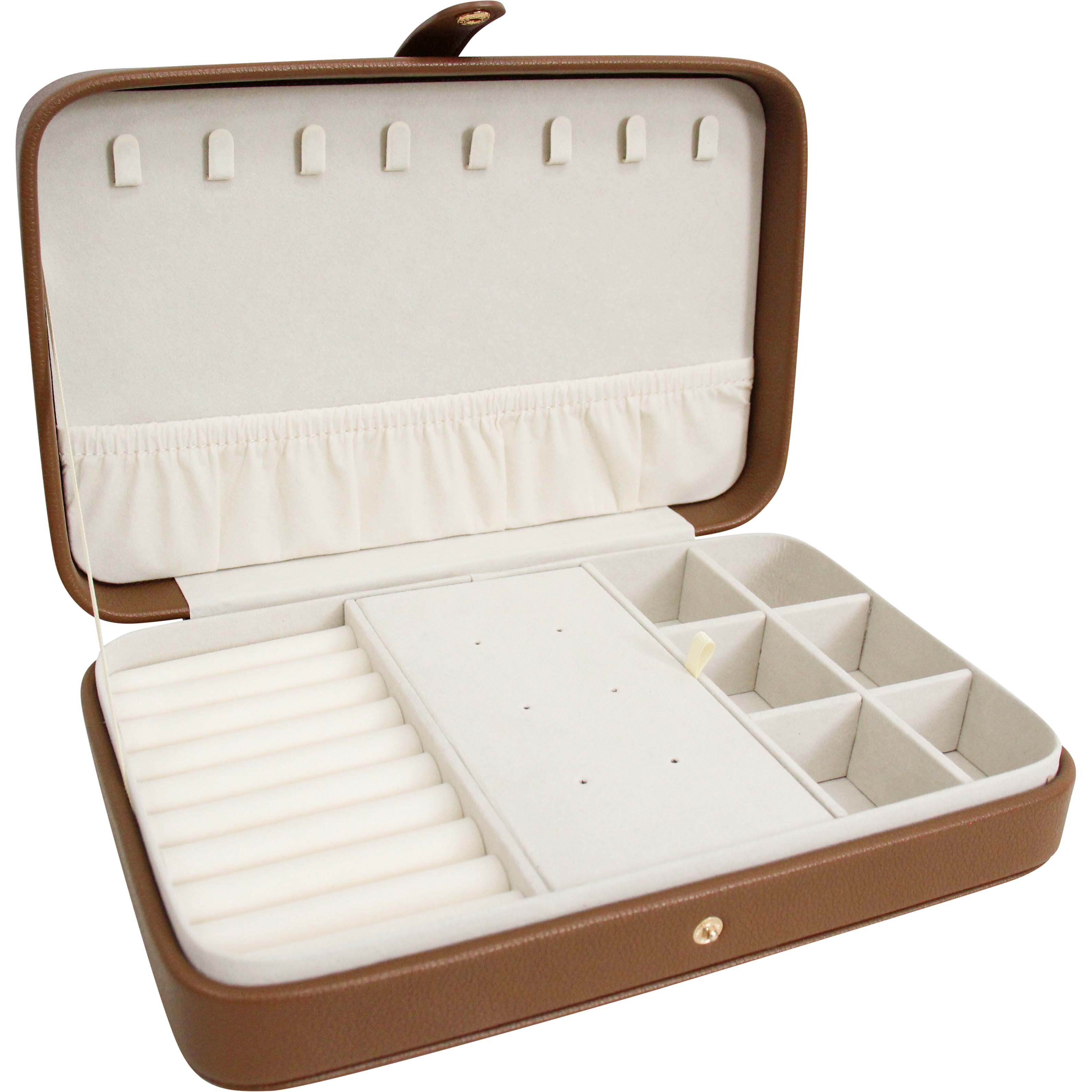 Jewellery Travel Box Tan