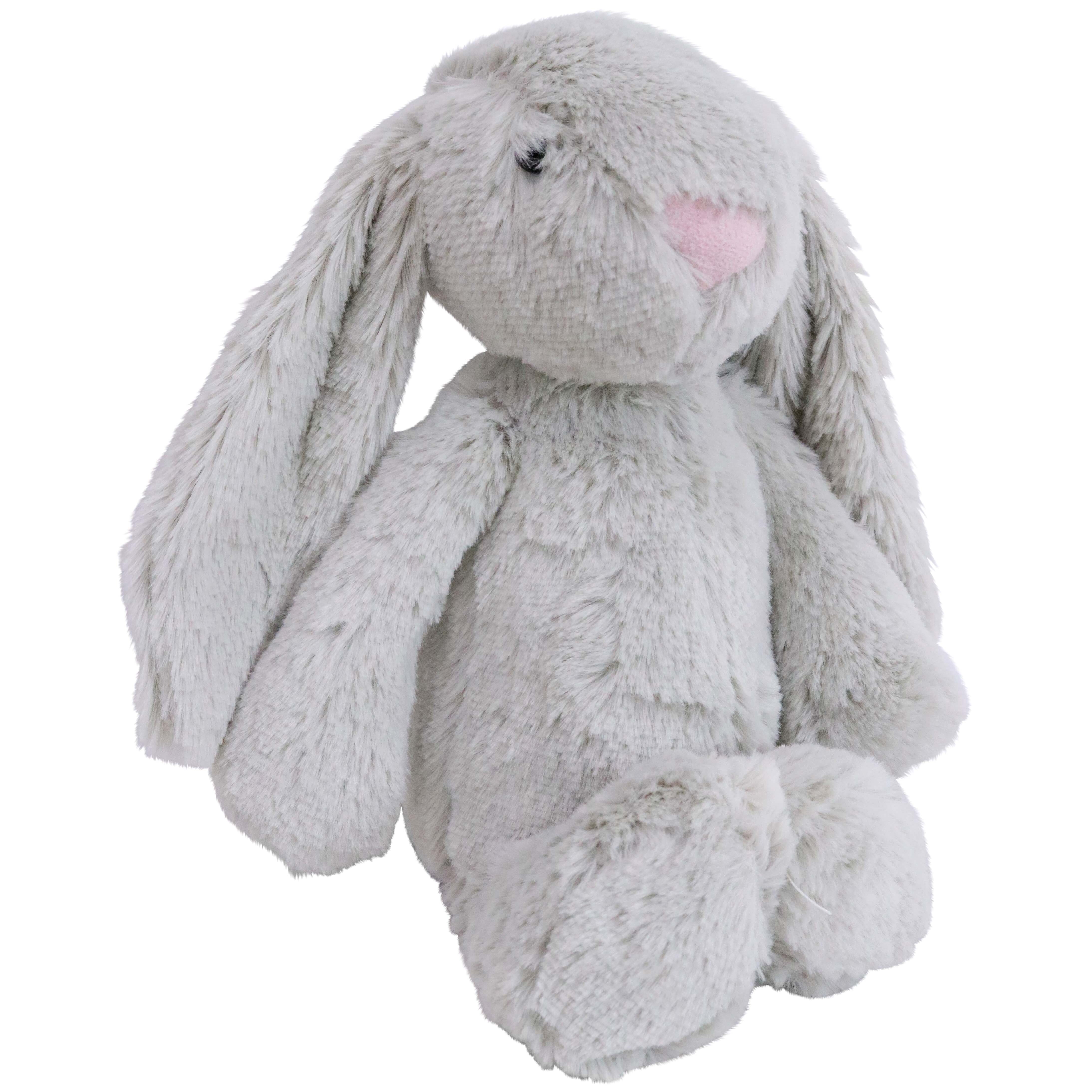 Plush Bunny Sml Grey