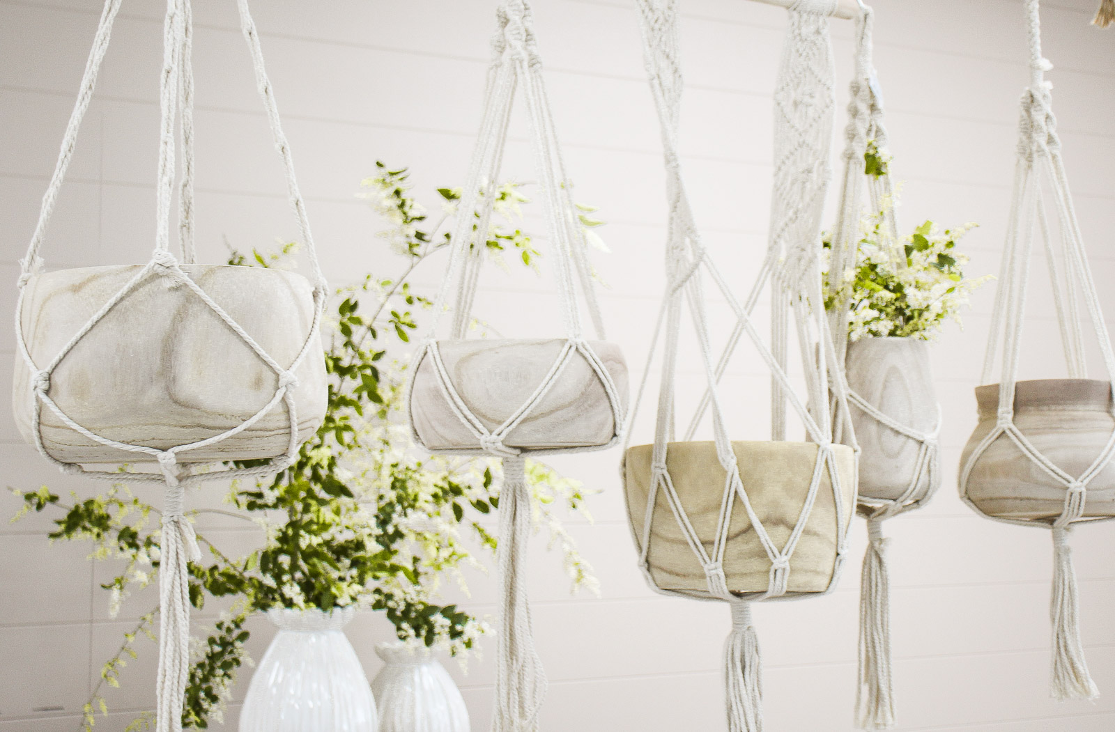 Hanging Macrame Bell