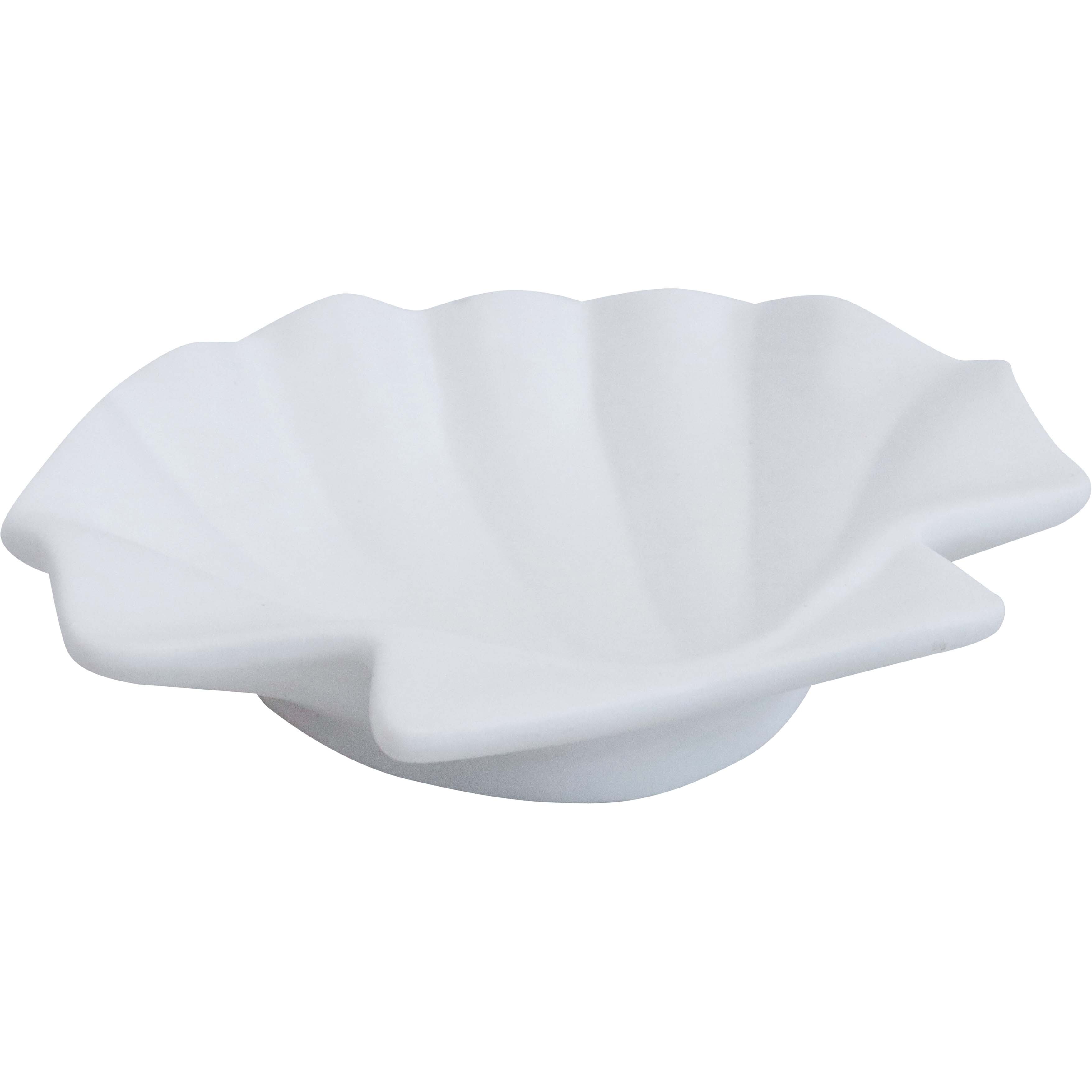 Shell Plate White