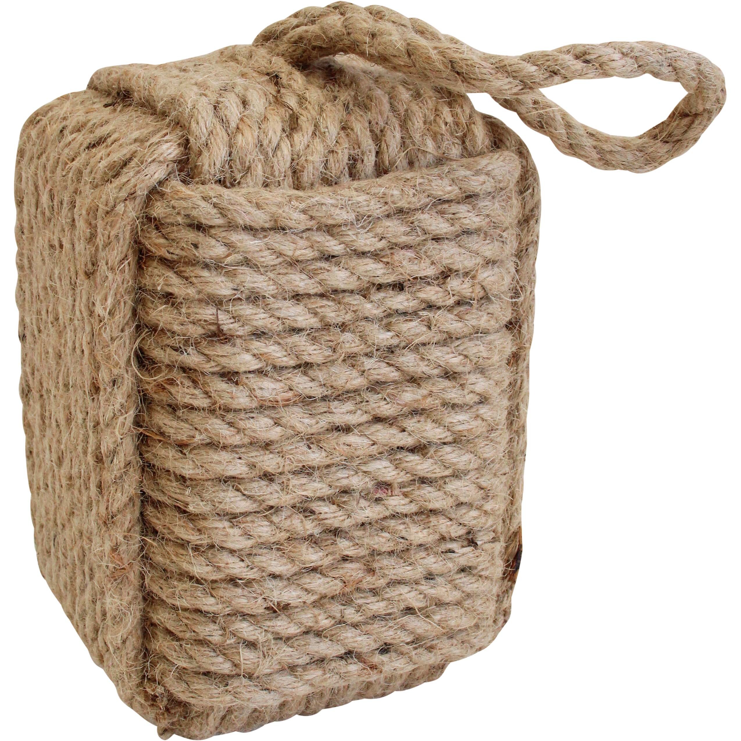 Doorstop Rope Tall Nat