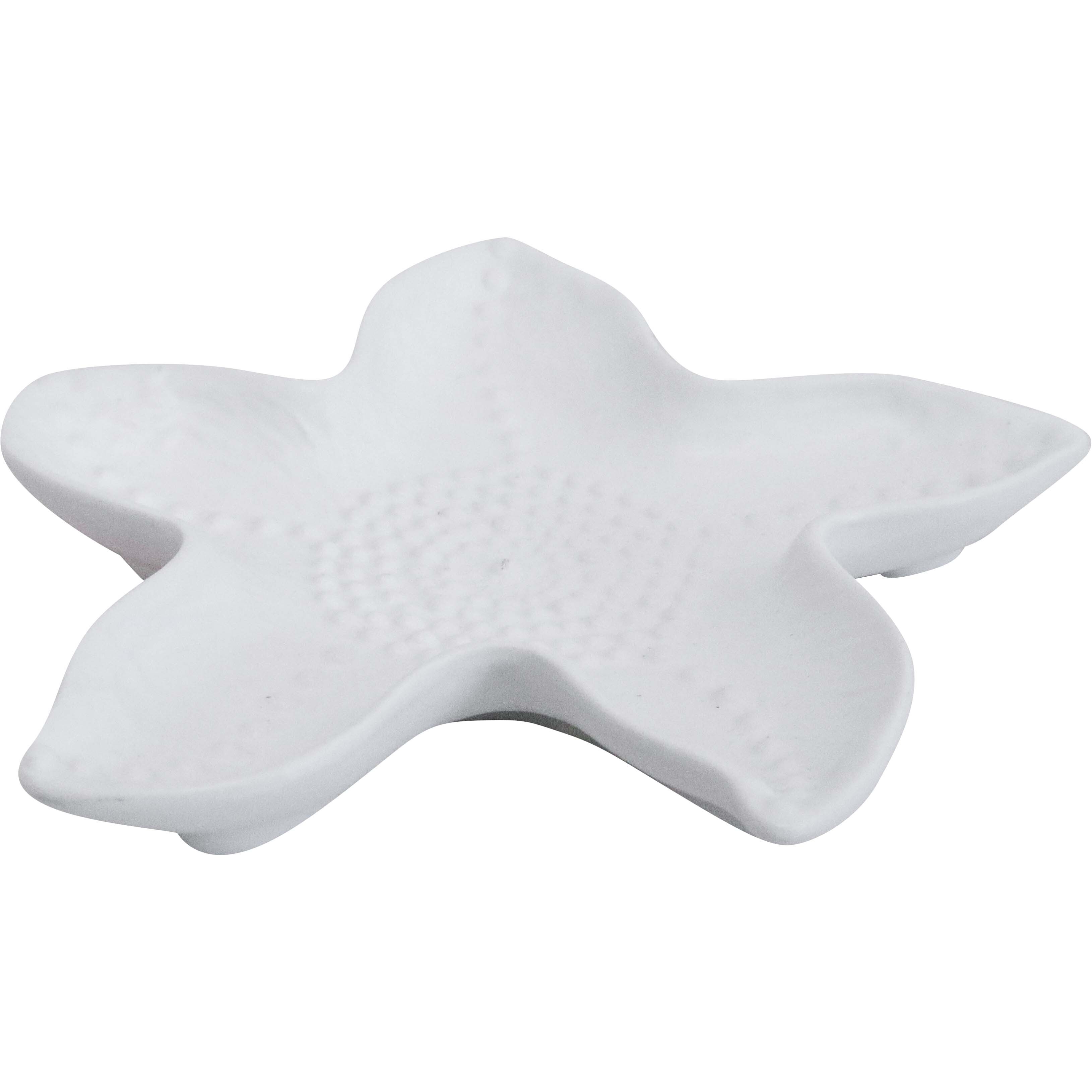 Starfish Plate White