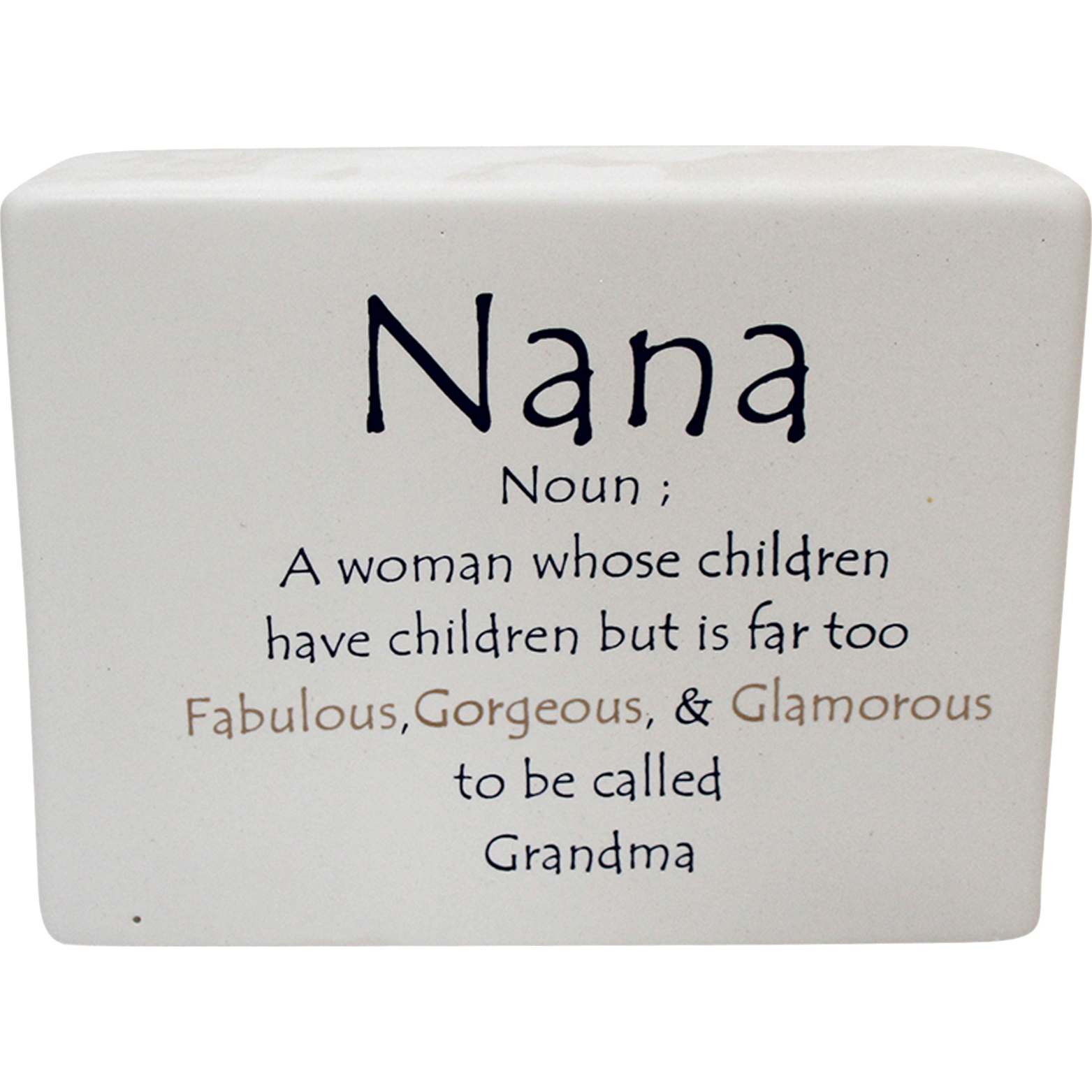 Ceramic Sign Nana Glamorous