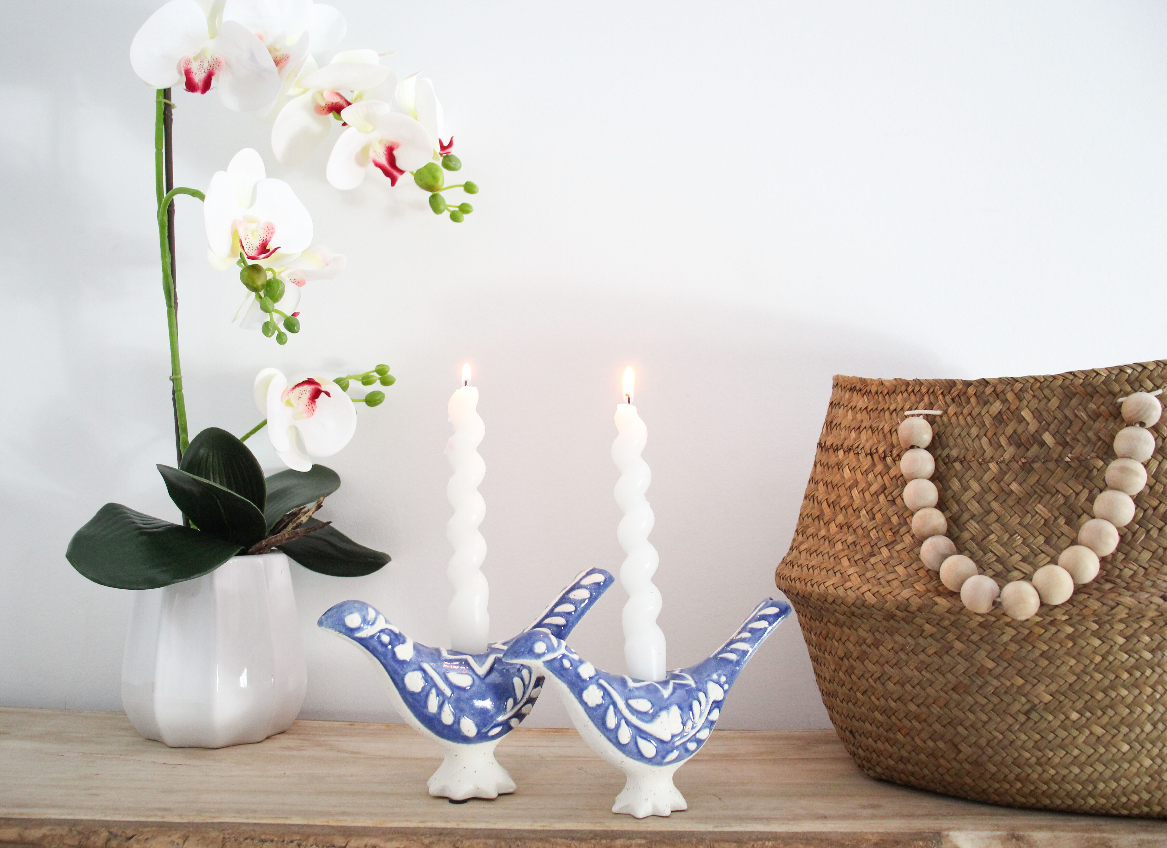 Portugese Bird Candle Holder