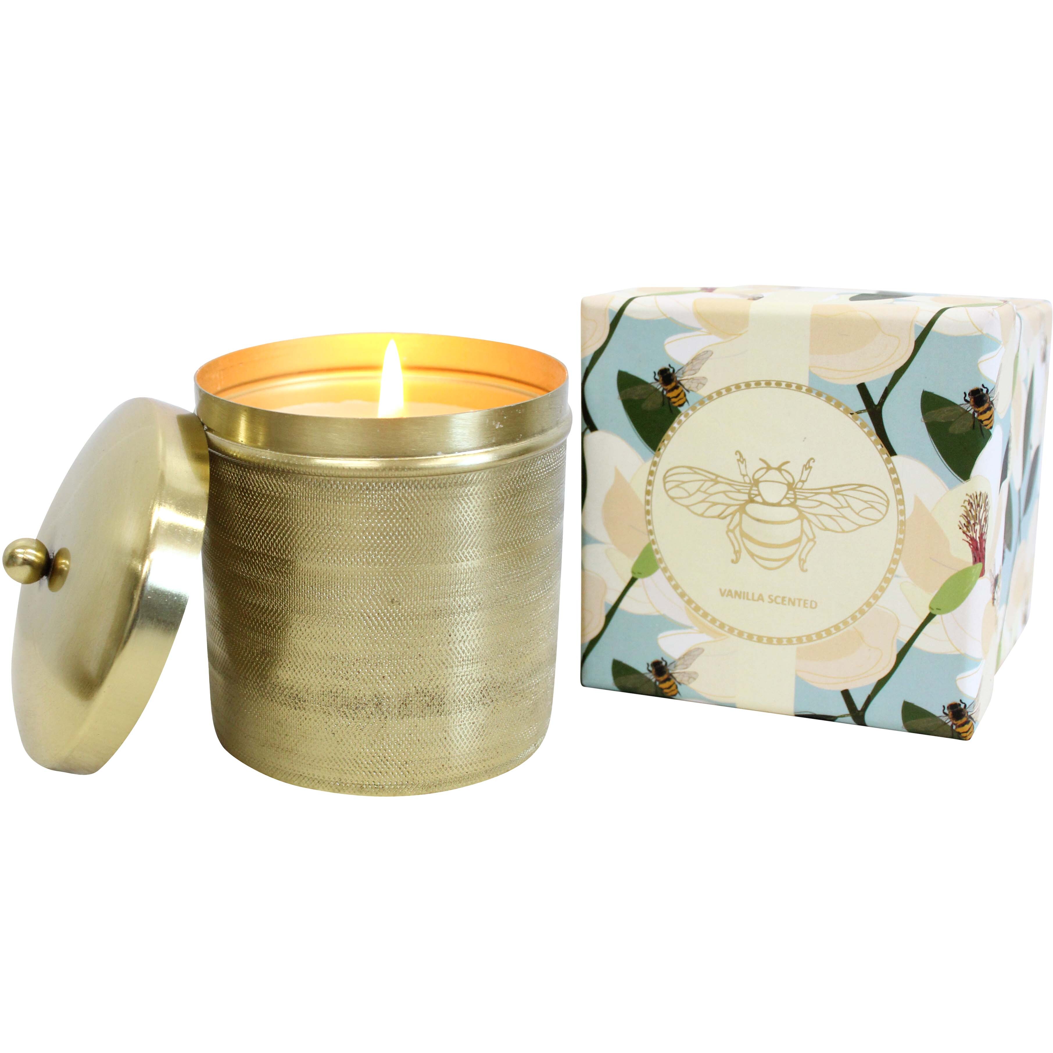 Candle Spun Brass Vanilla