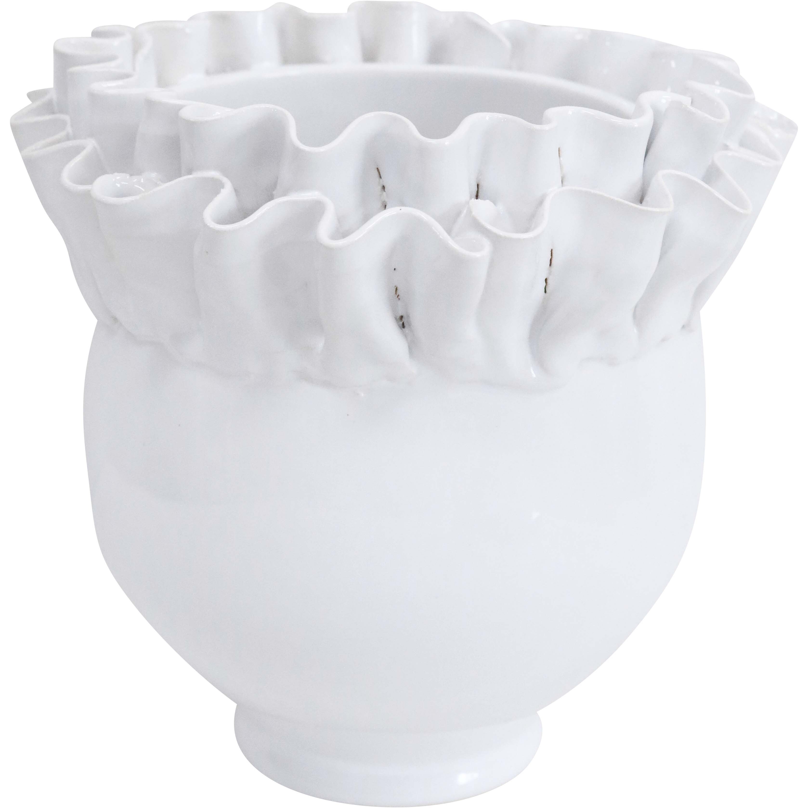 Planter/Vase Parisian White