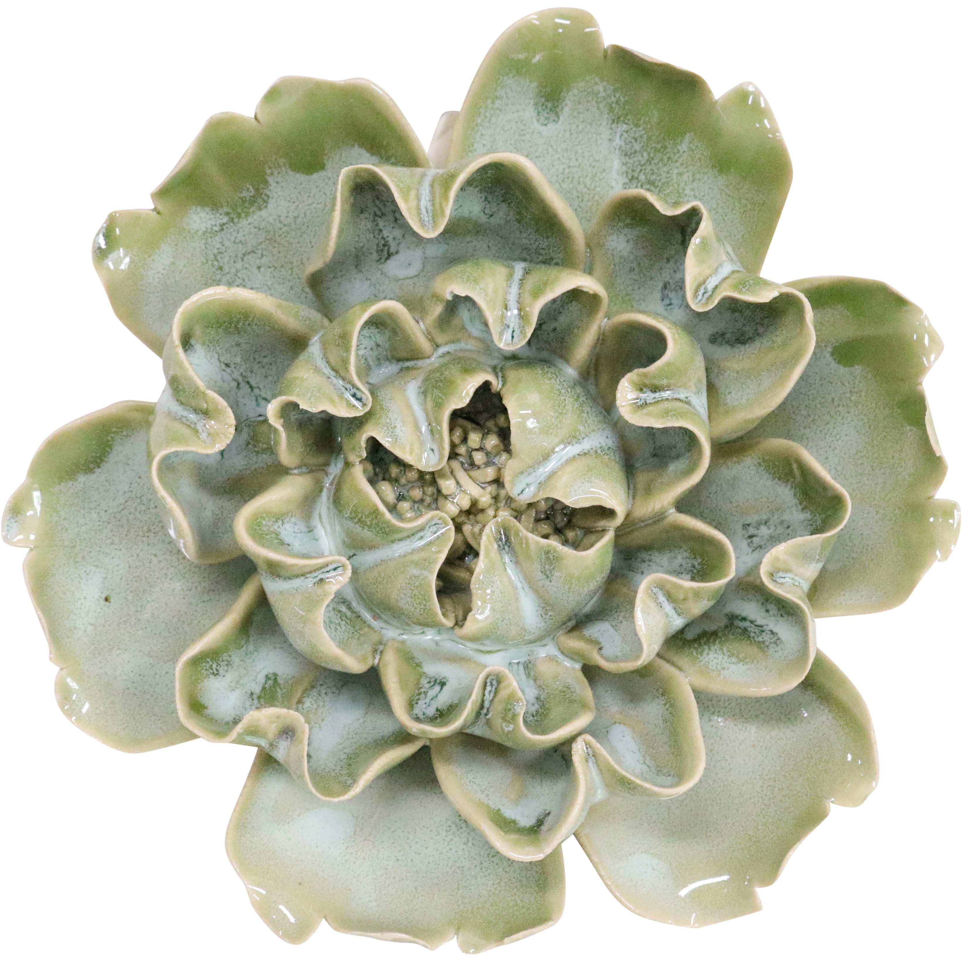 Ceramic Cabbage French Green