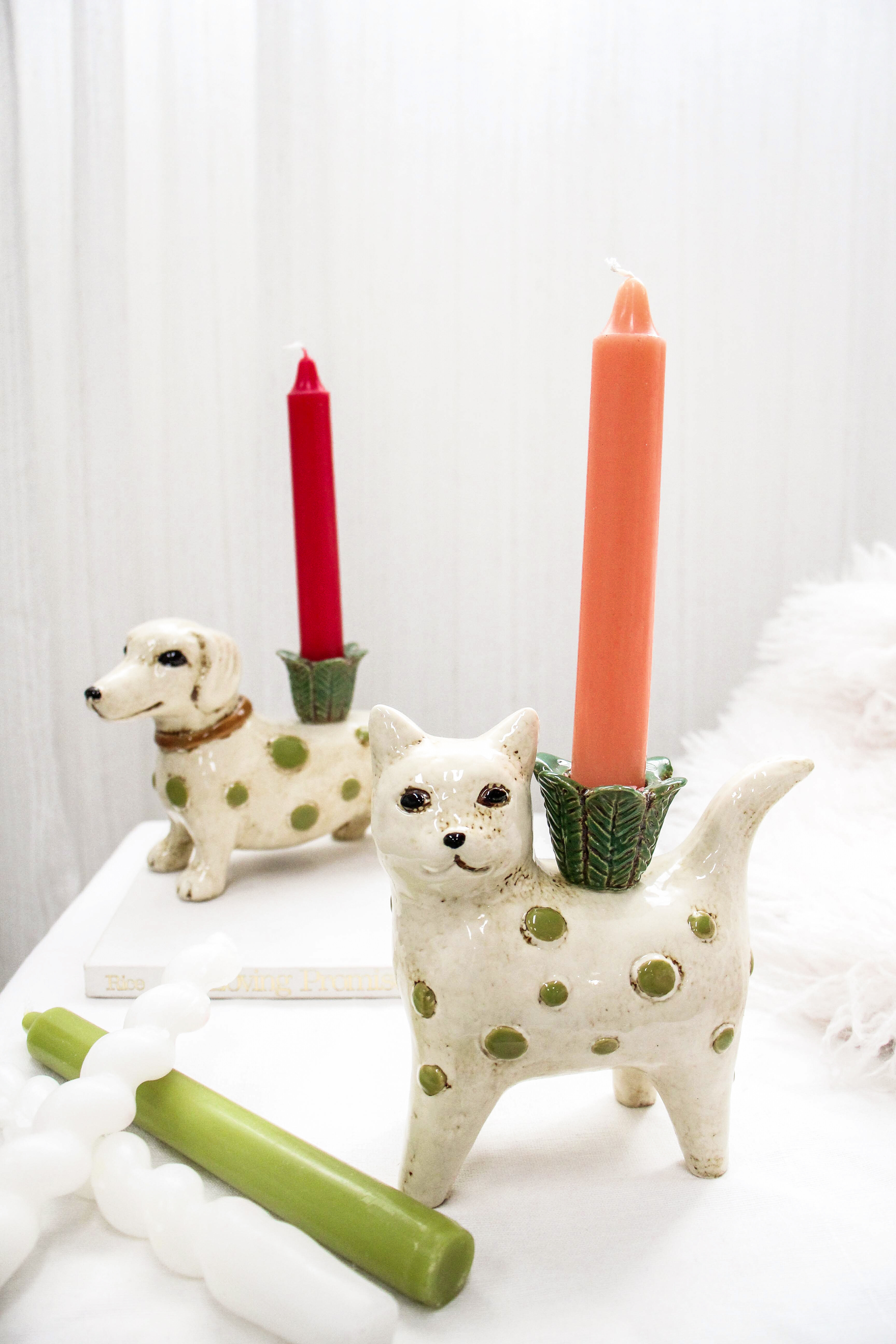 Cat Candle Holder