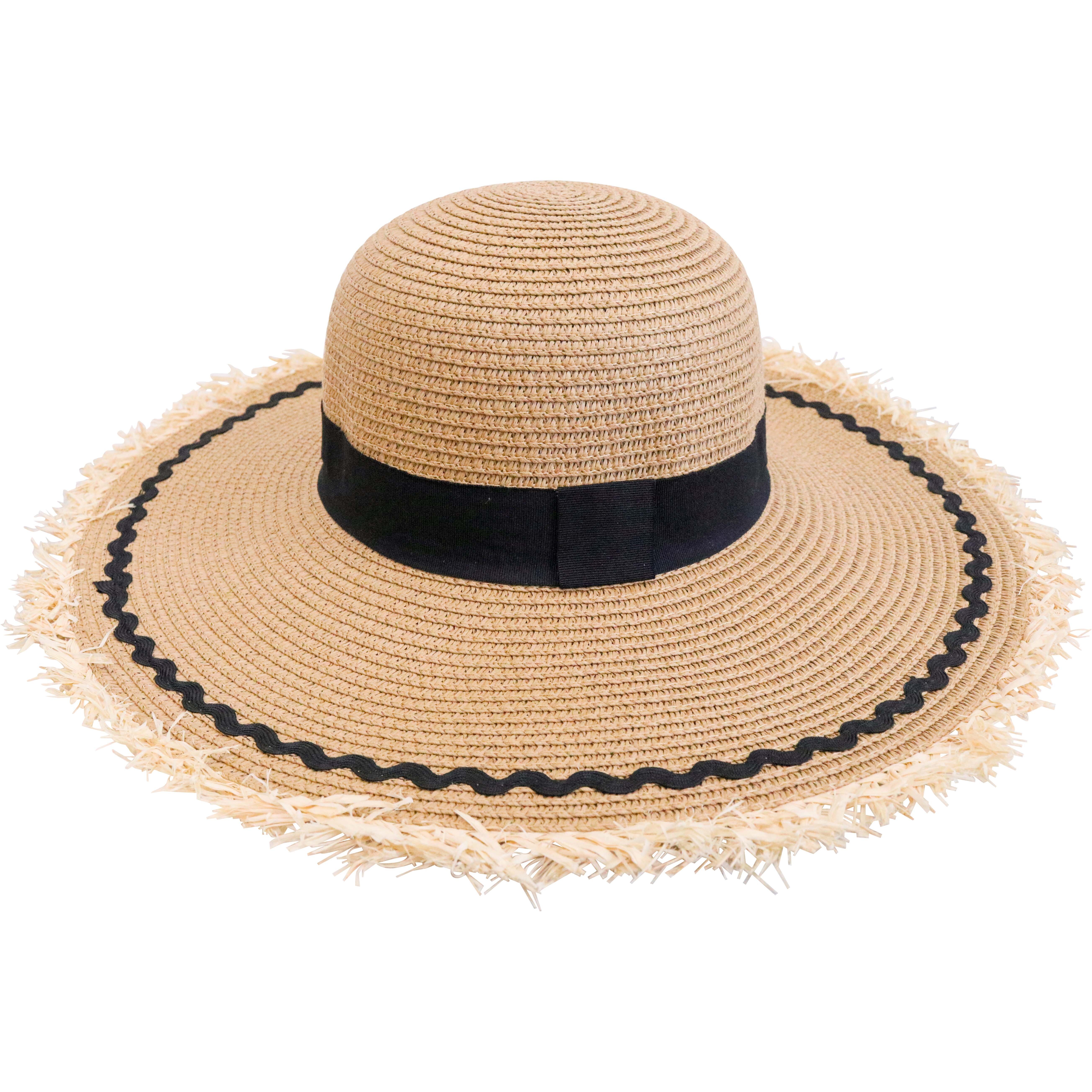 Hat Fringing Black