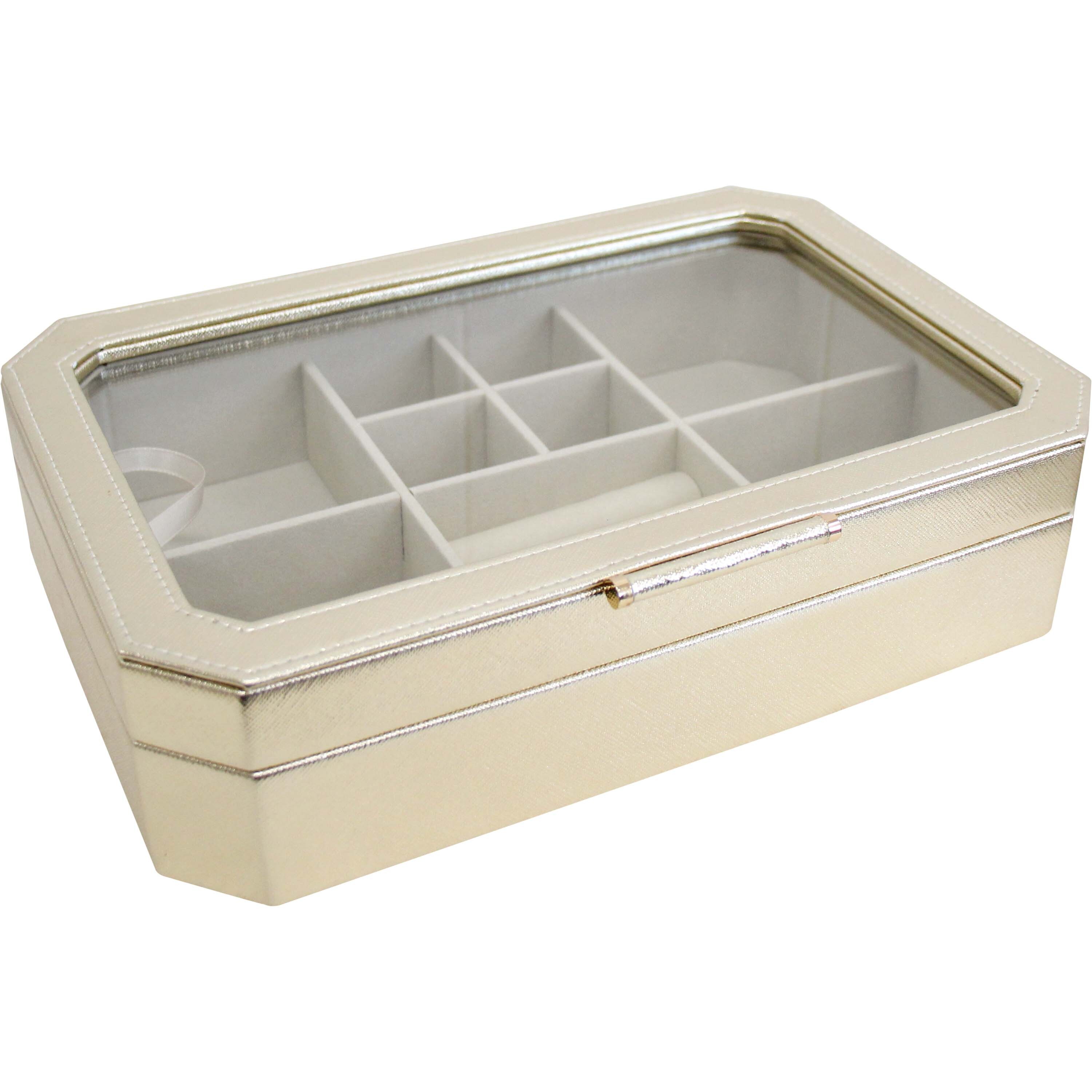 Jewellery Box Lrg Champagne