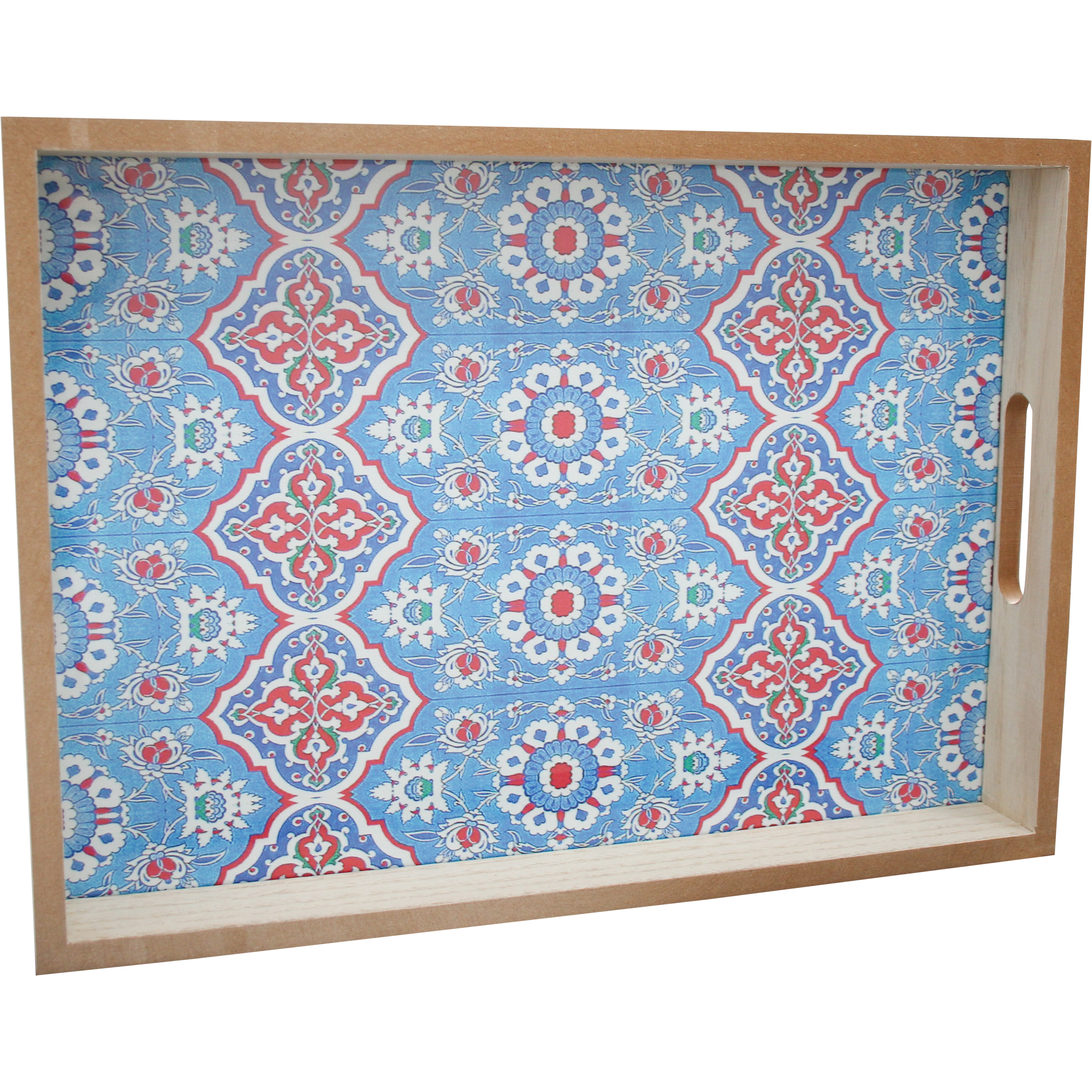 Tray S/2 Blue Motif