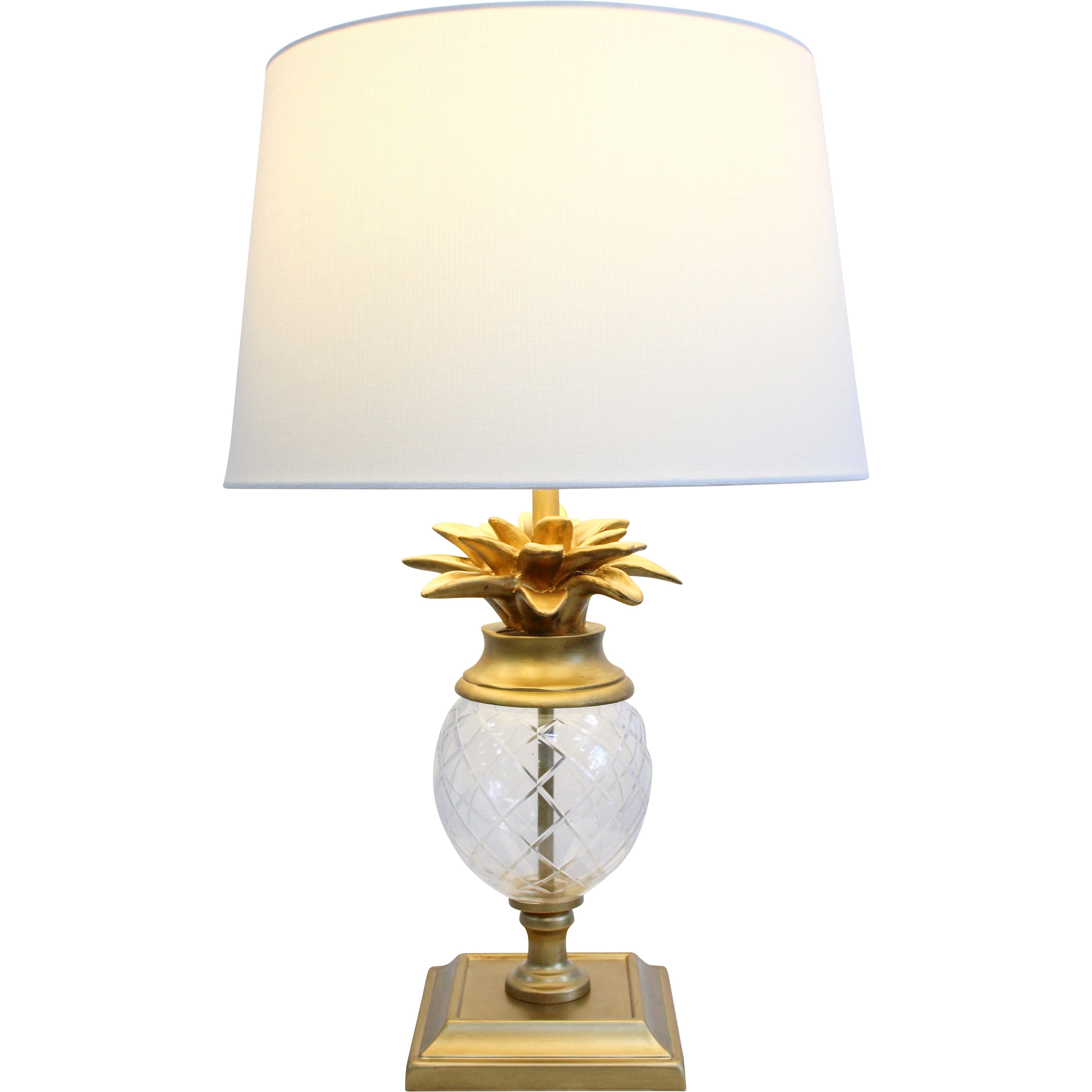 Lamp Pineapple Glass