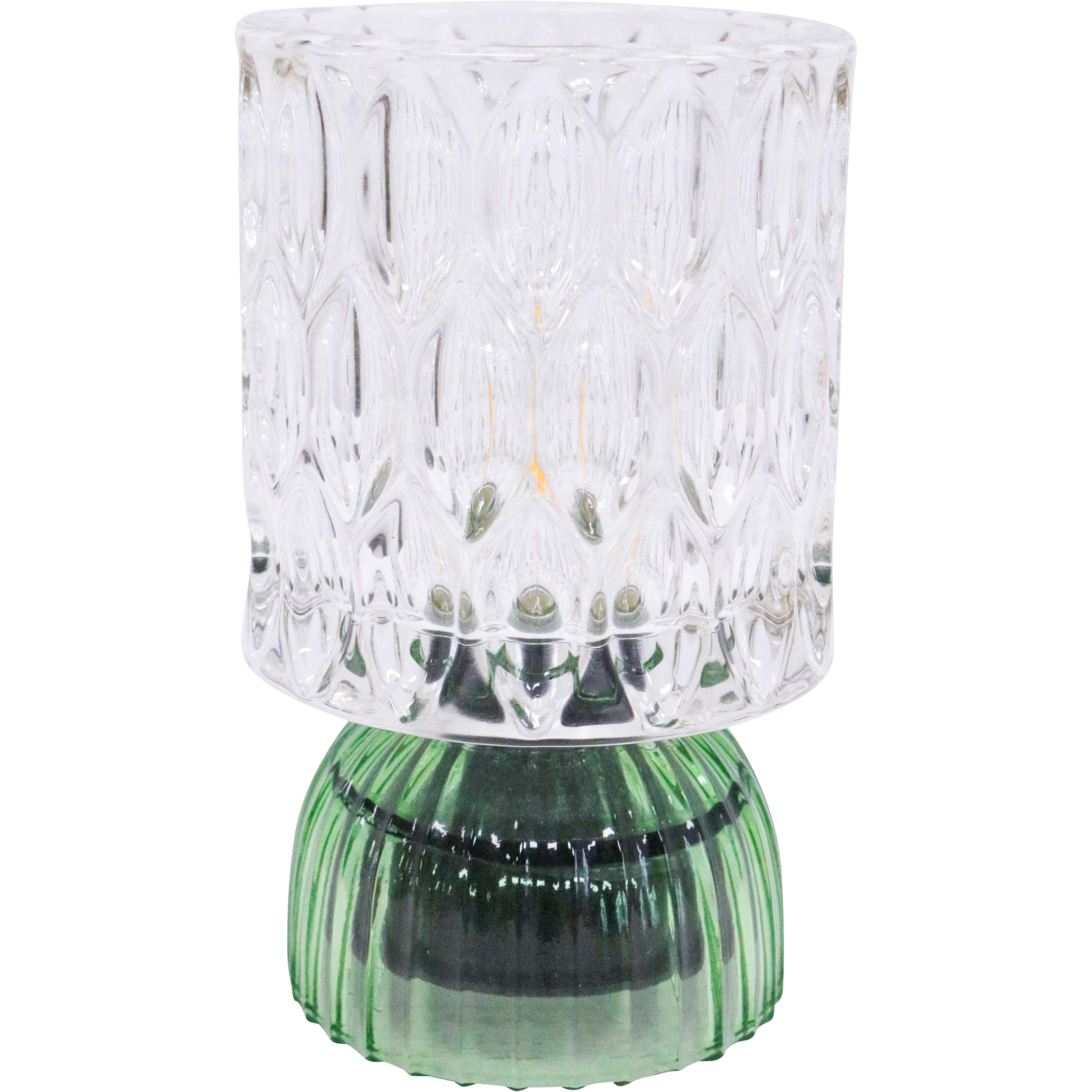 LED Glass Lamp Green