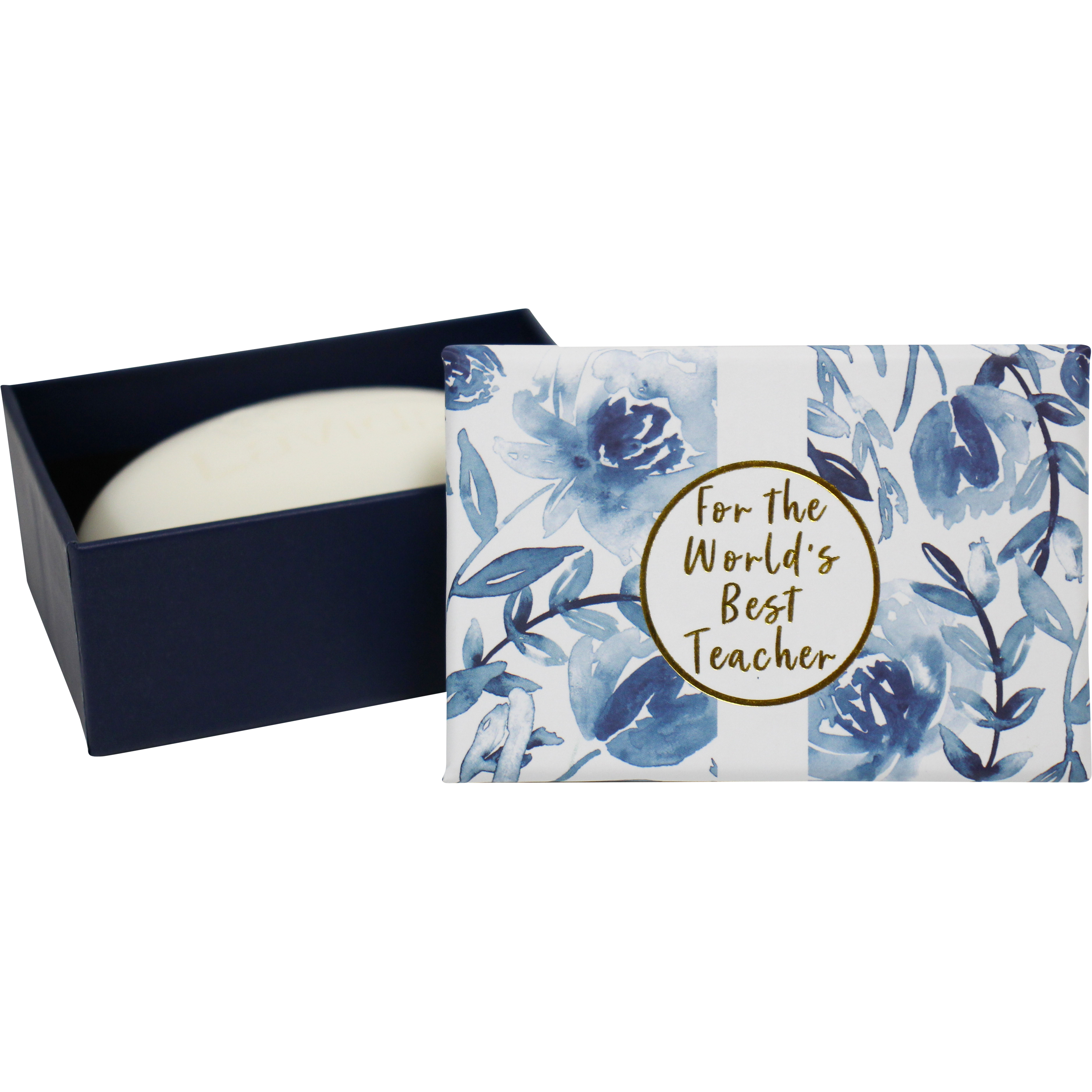 Soap Blue Floral Teacher