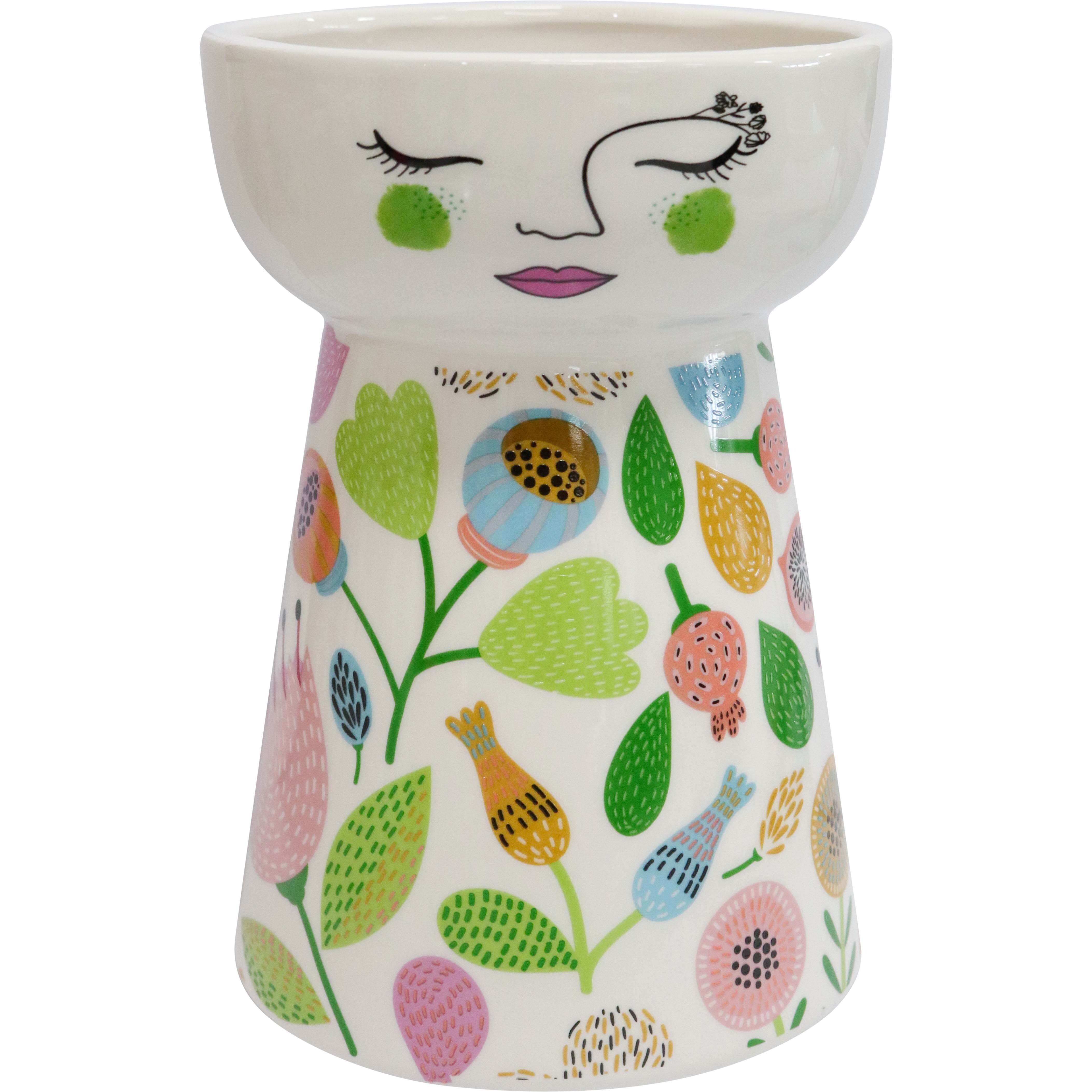 XL Doll Vase Summertime