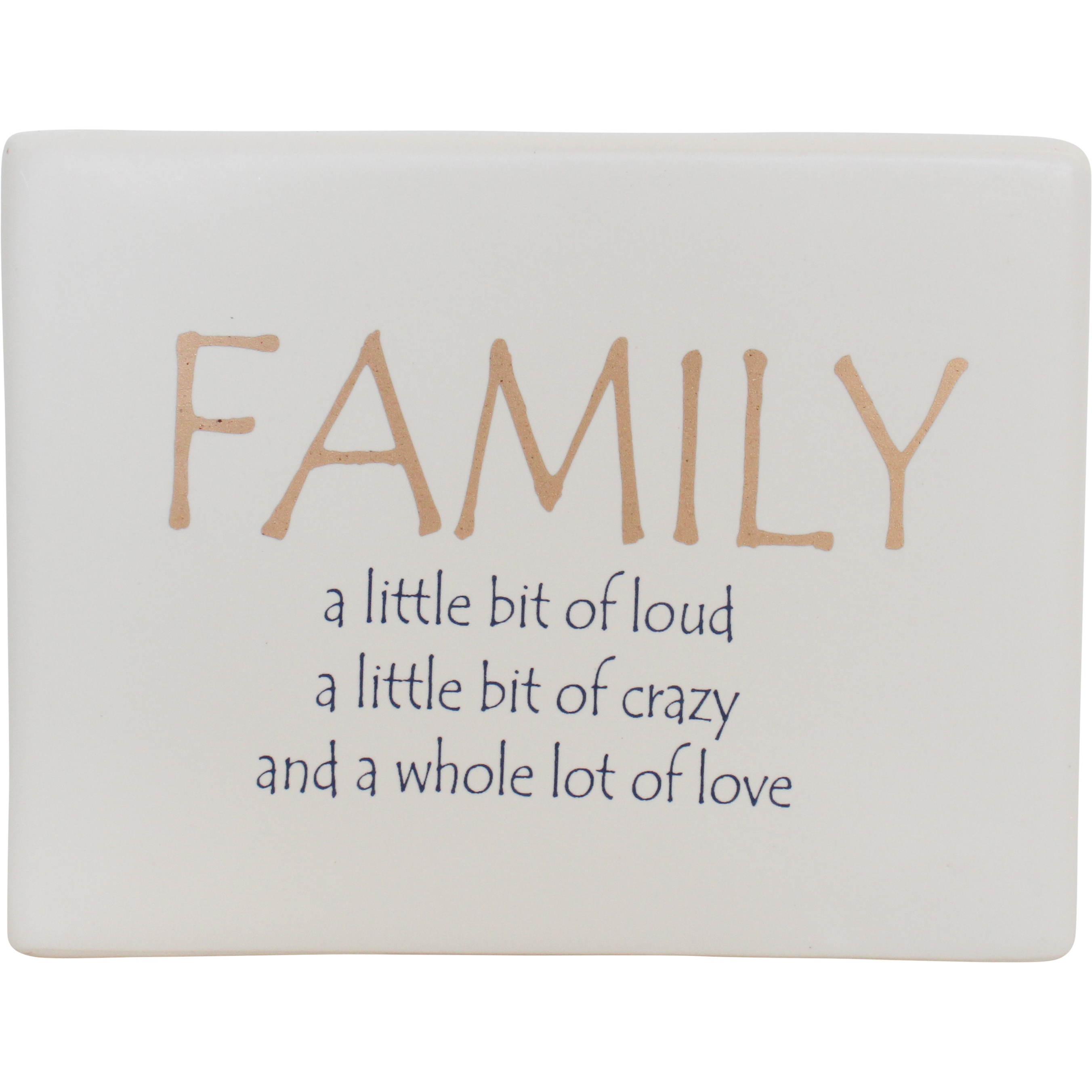 Ceramic Sign Family A Bit