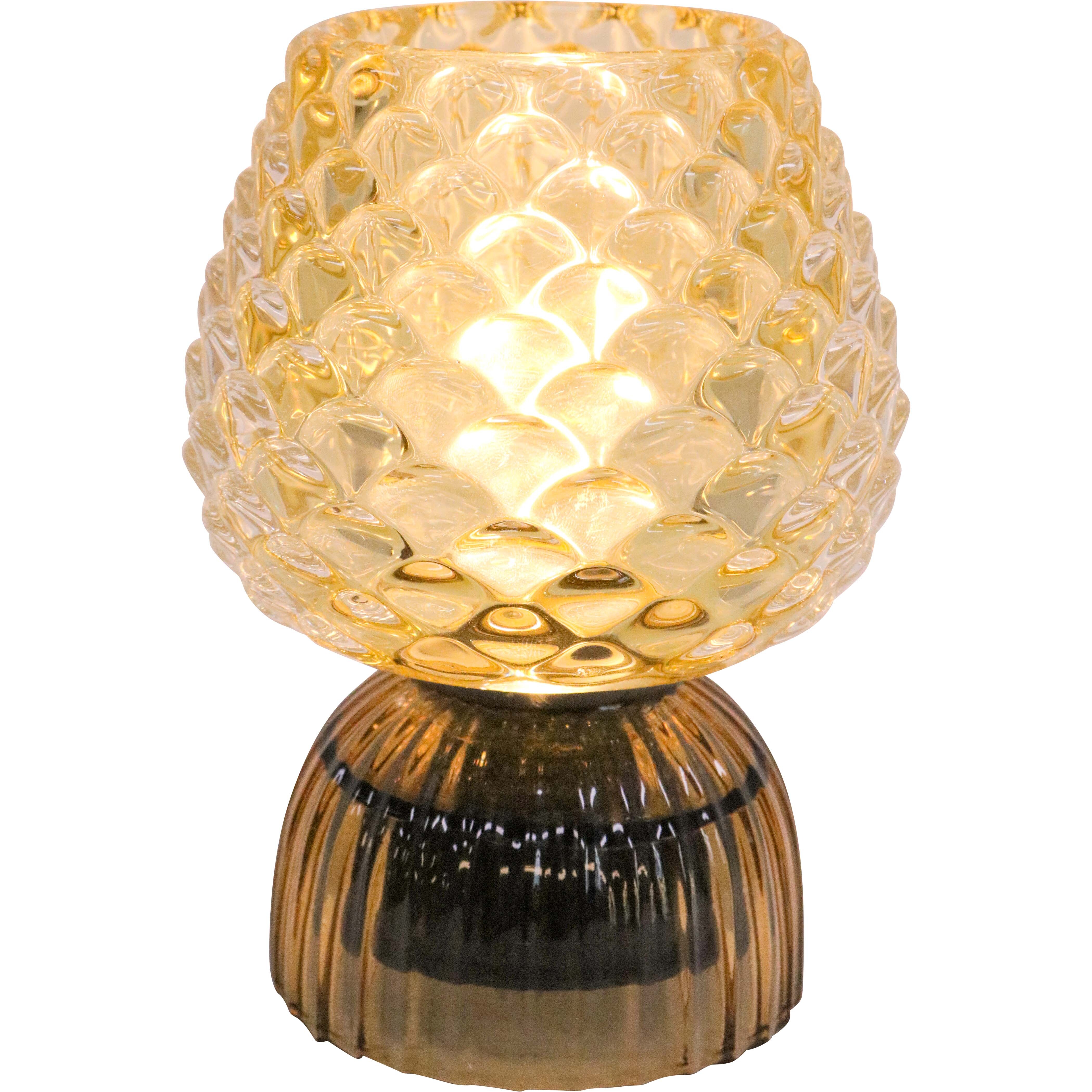 LED Glass Lamp Amber