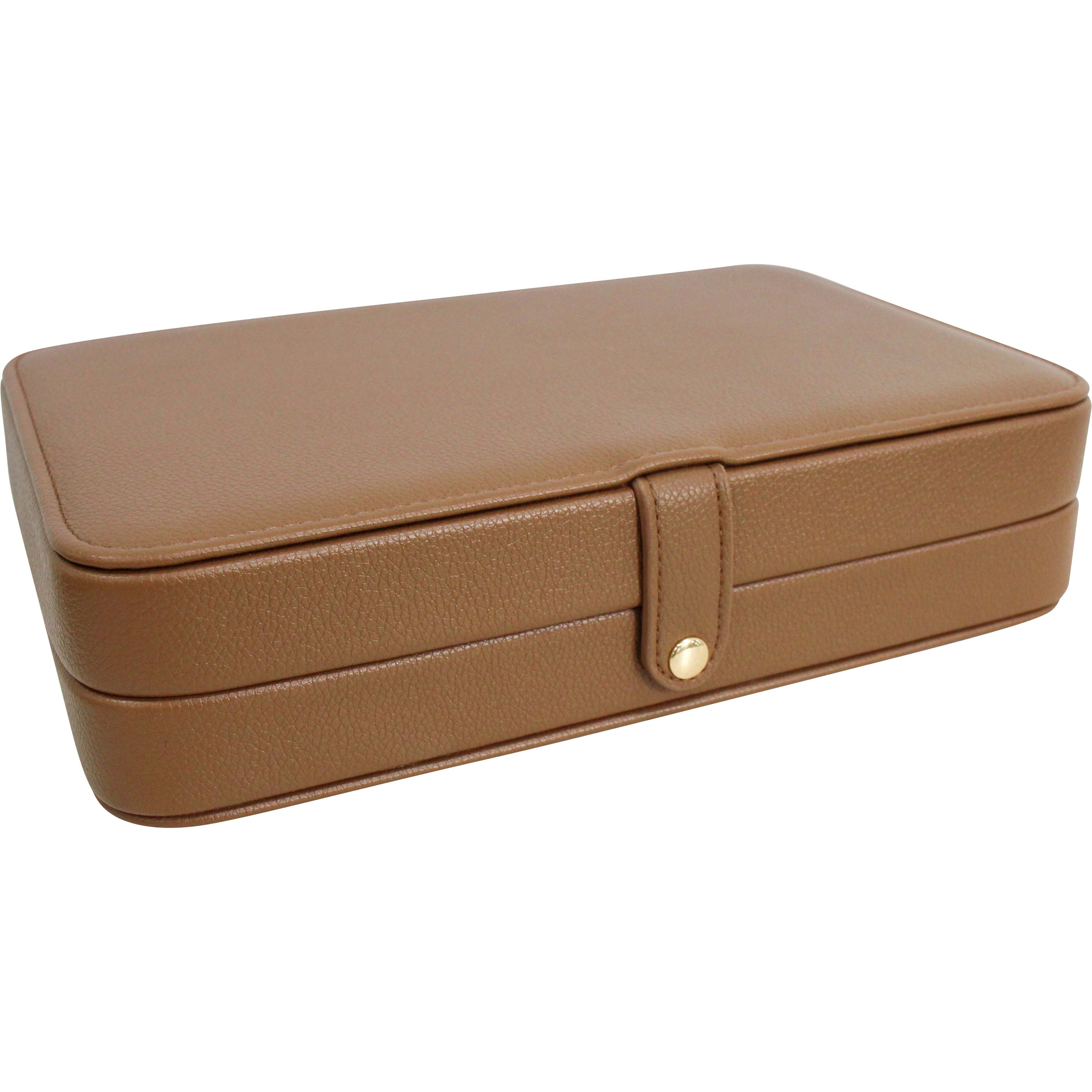 Jewellery Travel Box Tan